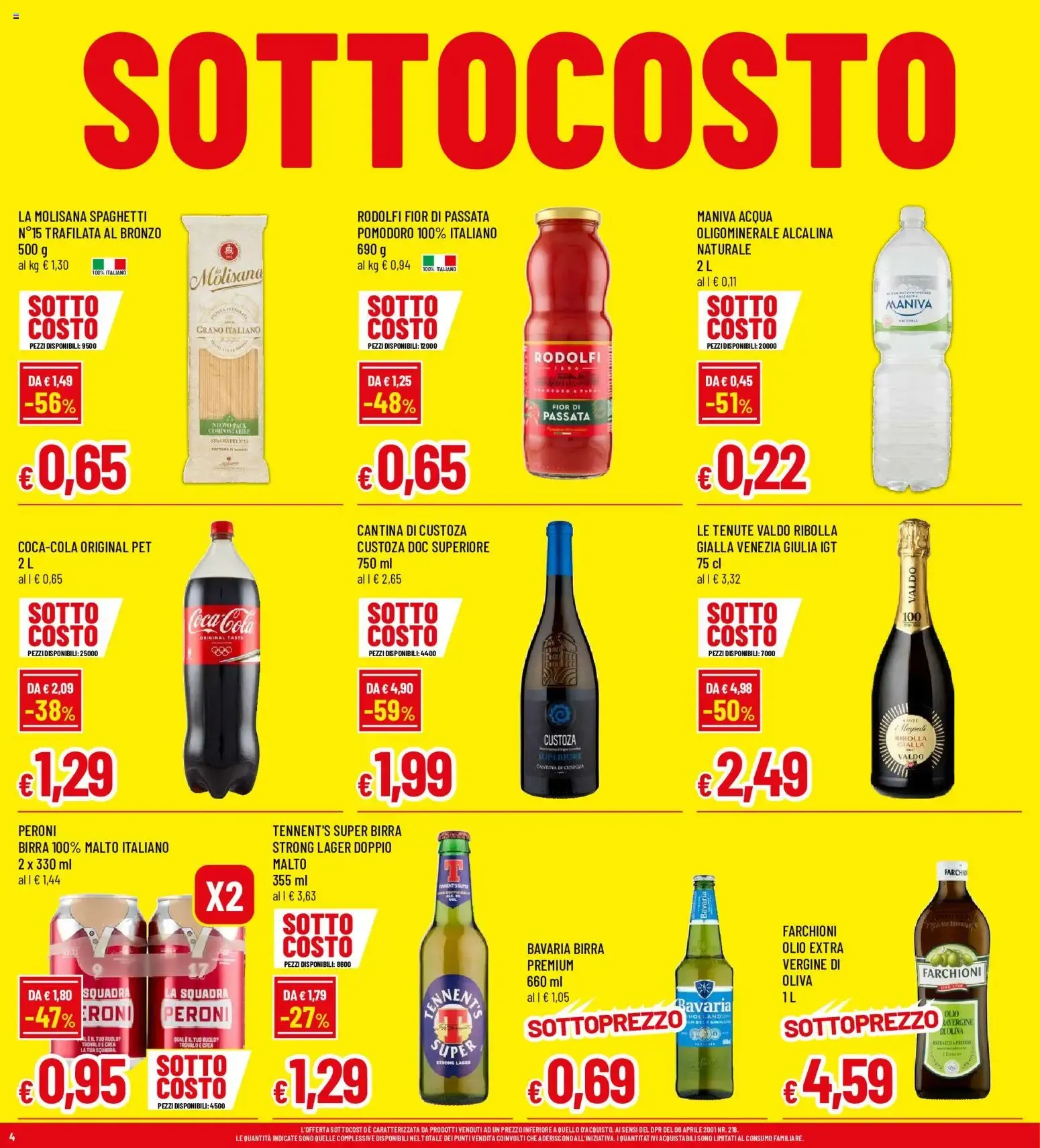 SOTTOCOSTO da 29 ottobre a 7 novembre di 2026 - Pagina del volantino 4