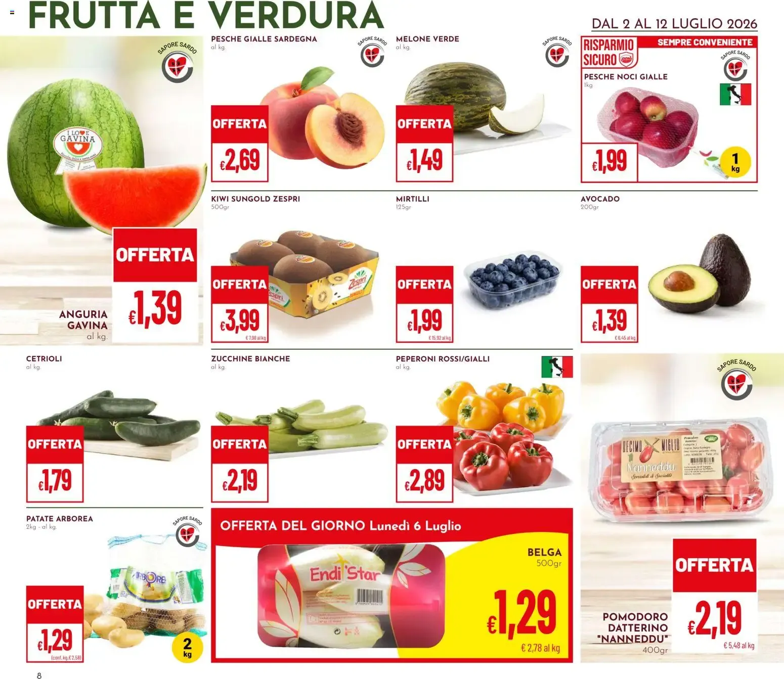 Iper Pan & Superpan: Grandi Marche fino al 50% da 2 luglio a 12 luglio di 2026 - Pagina del volantino 8