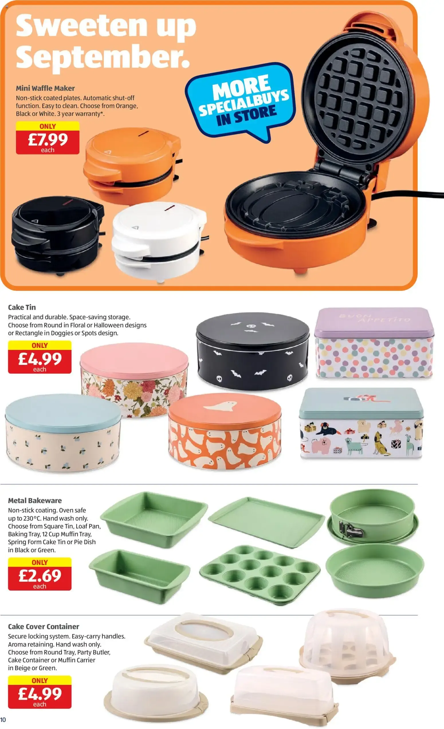 Aldi Specialbuys: Disfraces de Halloween para mascotas y ofertas from 10 September to 16 September 2026 - Catalogue Page 10