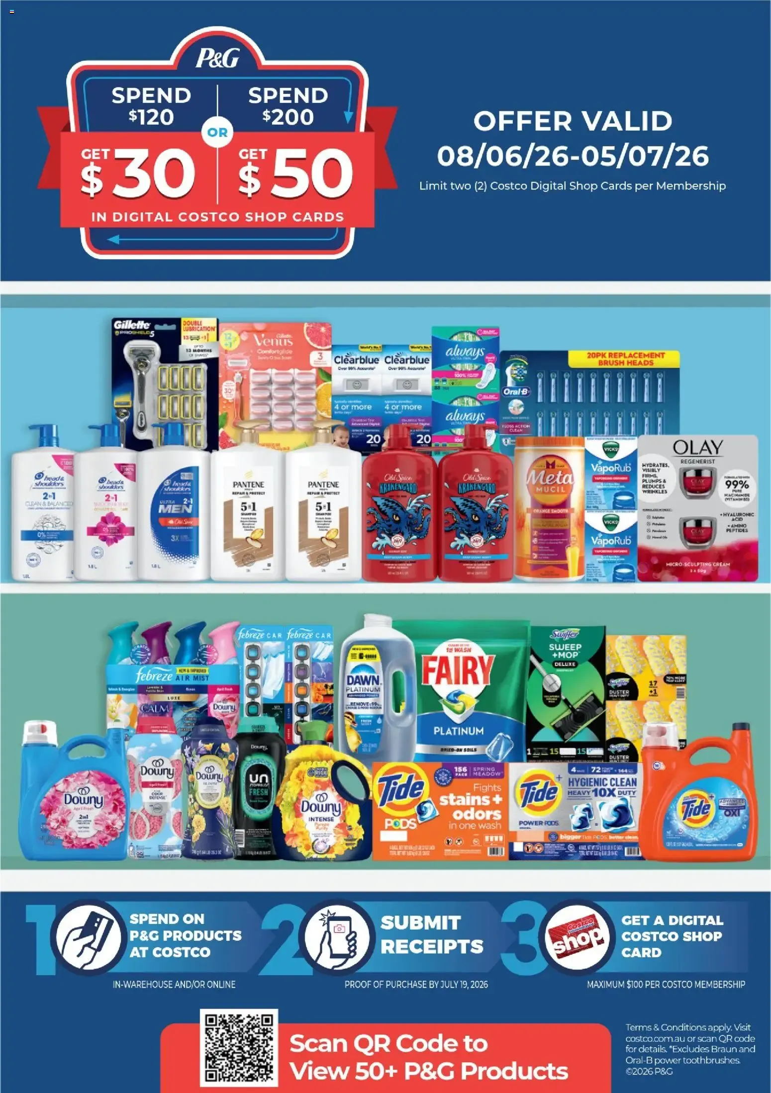 P&G Offer at Costco