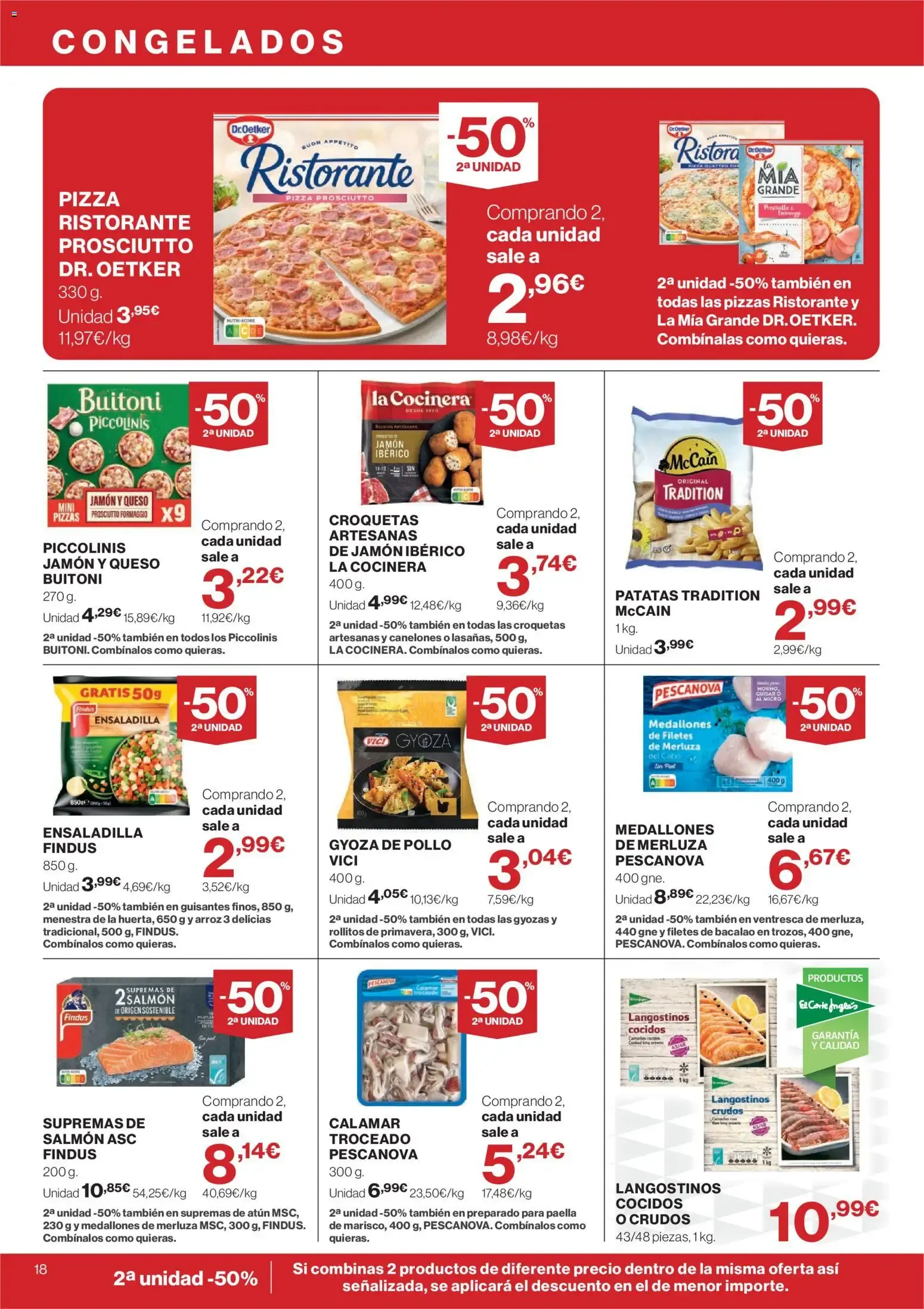 Catálogo de Ofertas Hipercor: 50% en 2da unidad y Bajada de Precios 16 de julio al 29 de julio 2026 - Página 18