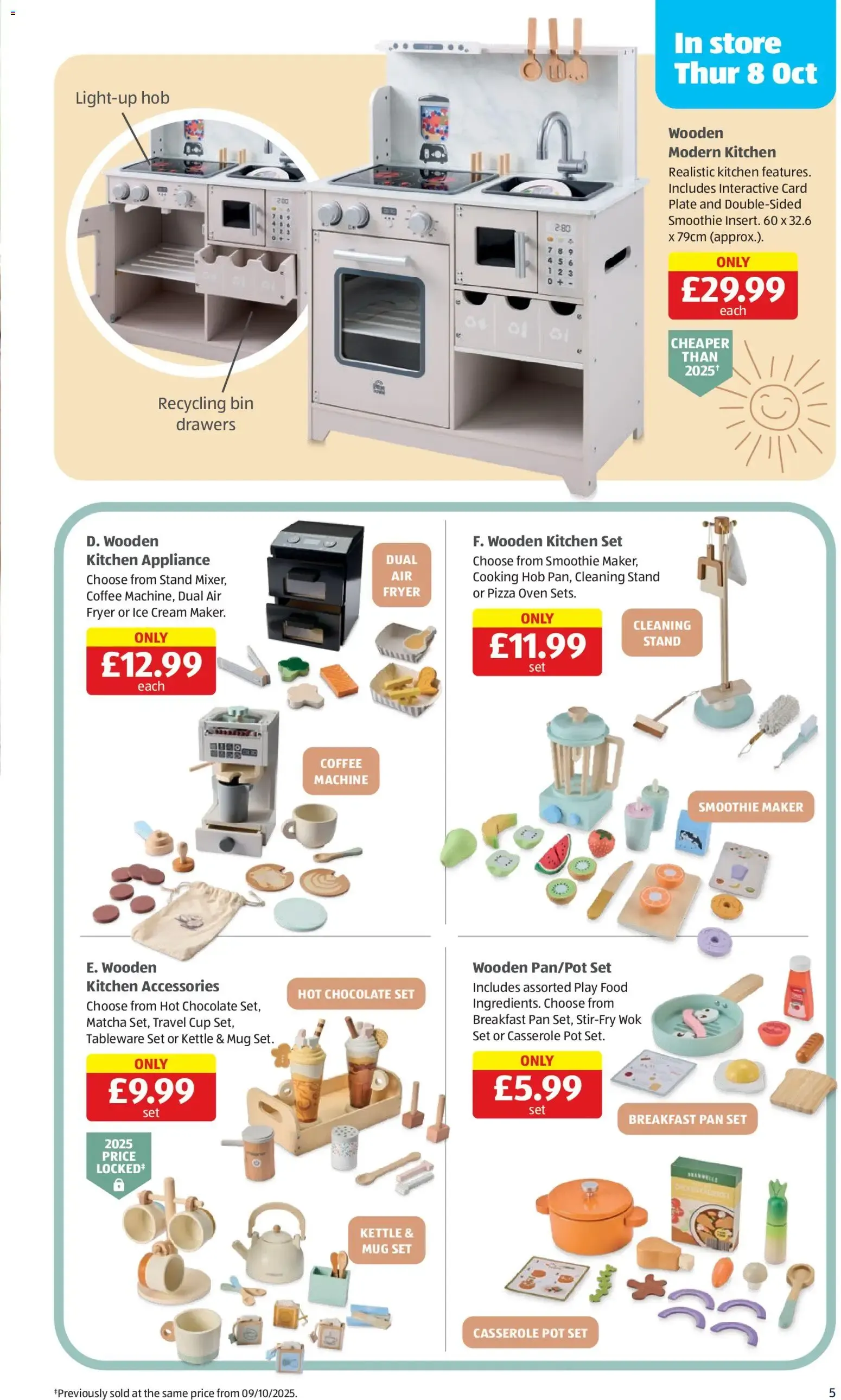 ALDI Specialbuys: Wooden Toy Event from 5 October to 11 October 2026 - Catalogue Page 5
