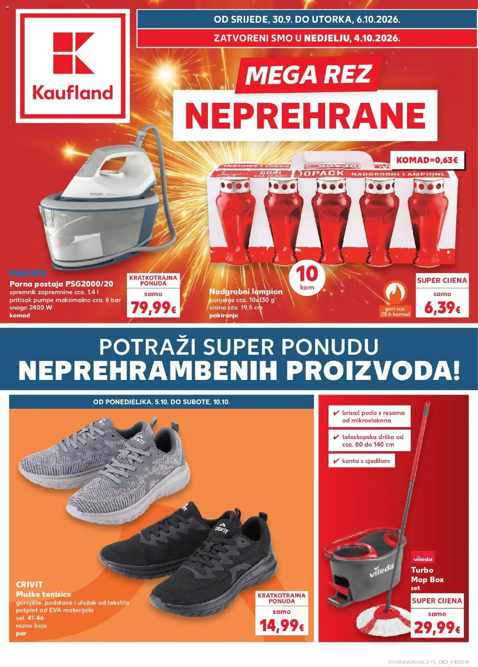 Katalog Kaufland Katalog novi od 30.09.2026 na listanje > letak digitalni od 30. rujna do 6. listopada 2026. - Pregled Stranica 1