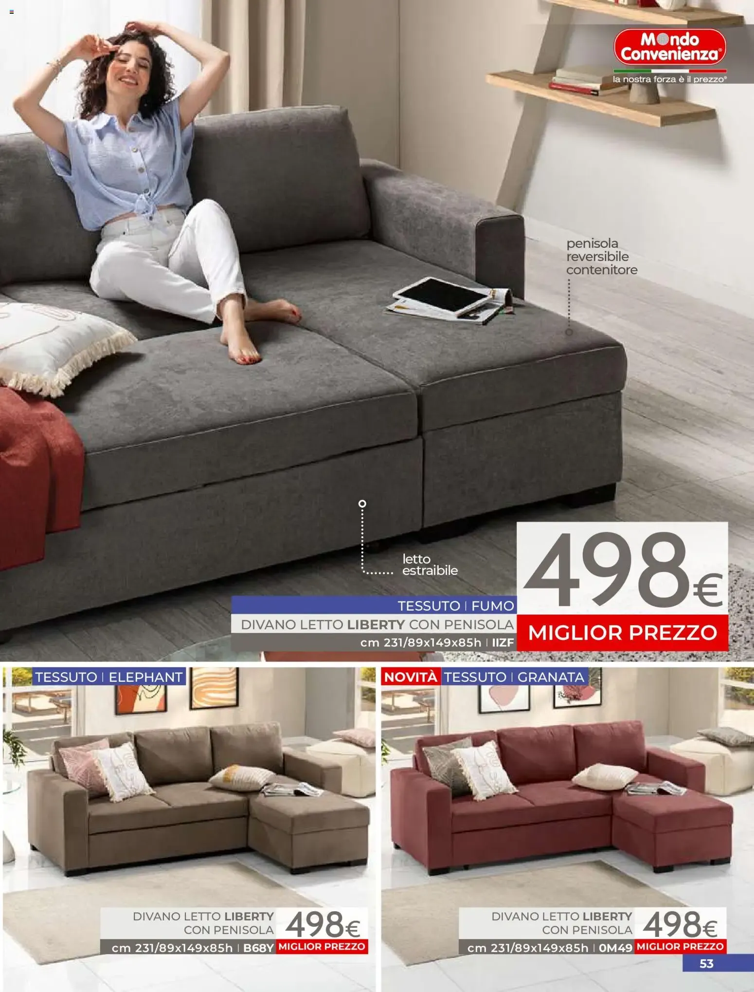 Mondo Convenienza Volantino dal 01/07/2026 > Catalogo da 1 luglio a 31 agosto di 2026 - Pagina del volantino 55