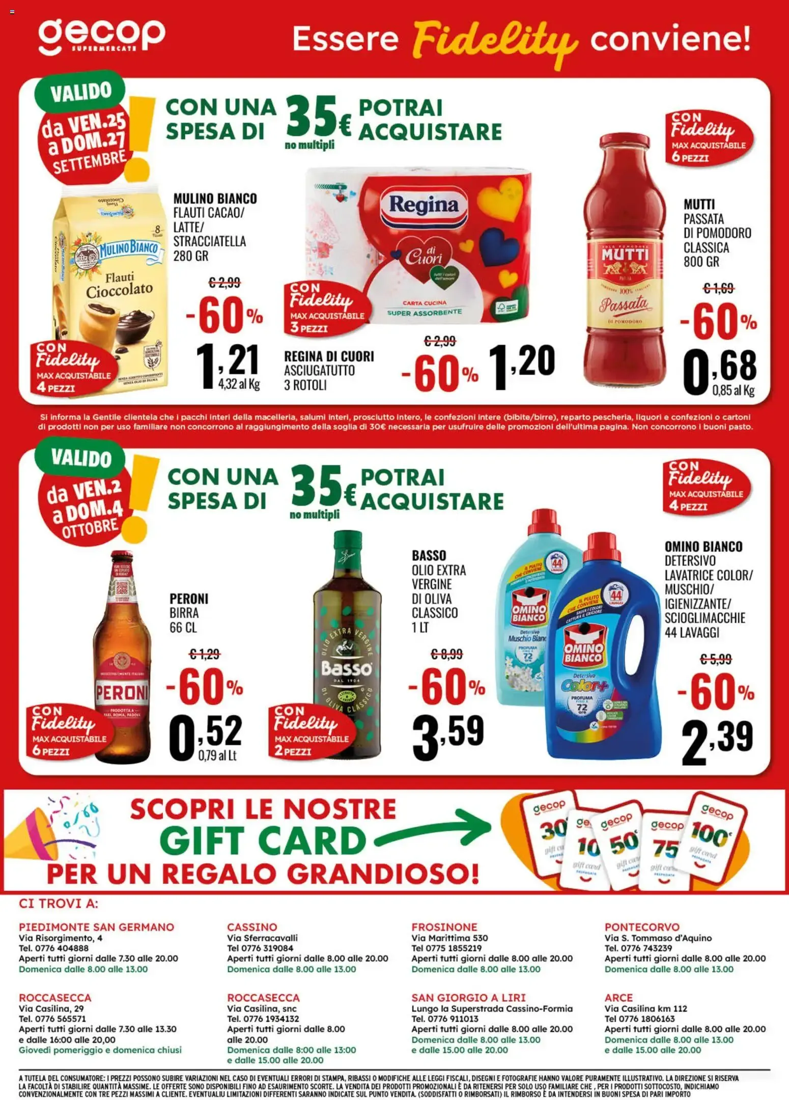 Nuovo GECOP volantino dal 21/09/2026 > offerte anteprima 🛍️ da 21 settembre a 4 ottobre di 2026 - Pagina del volantino 20