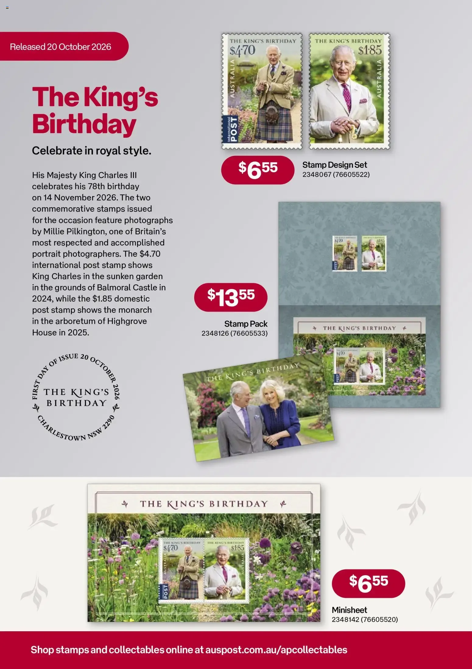 Stamp Bulletin - Catalogue valid from 1 September to 20 October 2026 - page 18