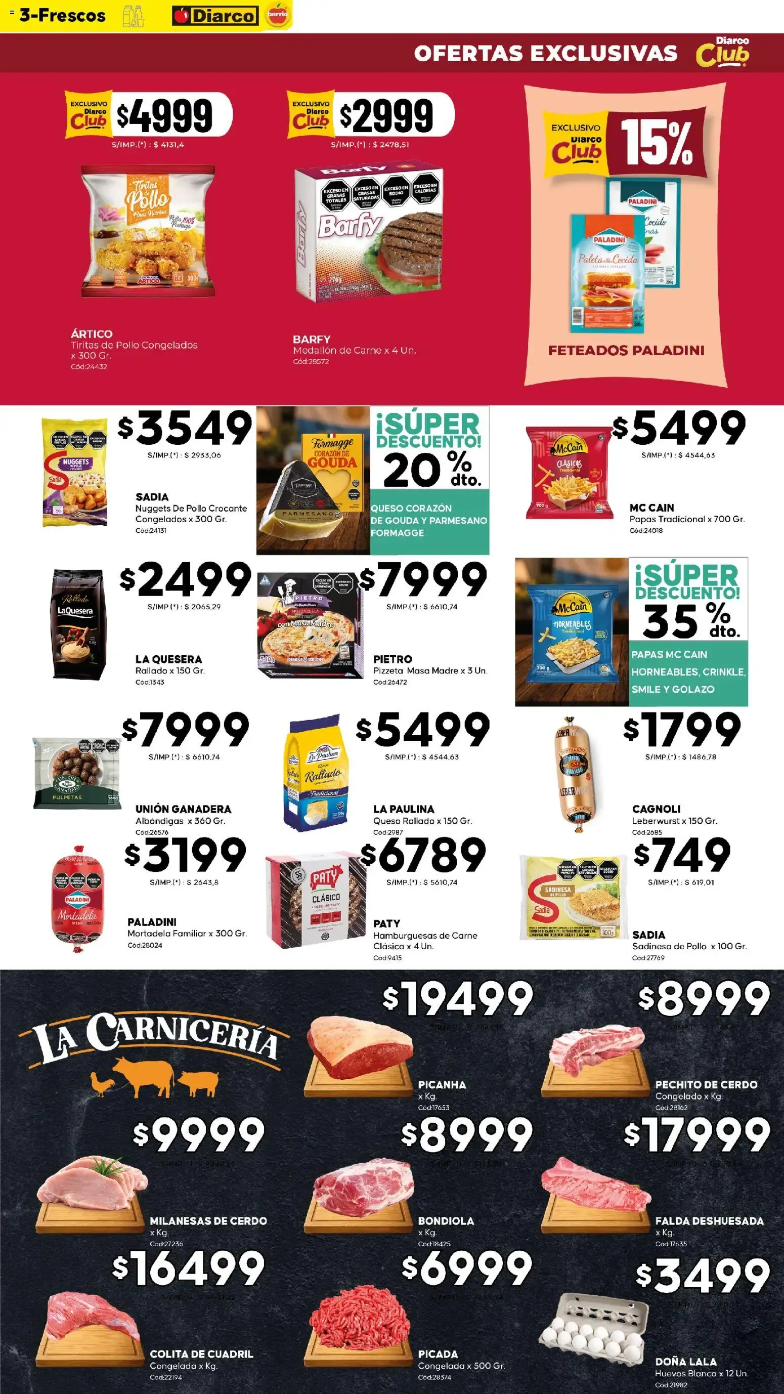 Ofertas de Diarco - Ofertas Diarco Barrio del 27/07/2026 - 31/07/2026 27 de julio al 31 de julio 2026 - Página 3 del catálogo