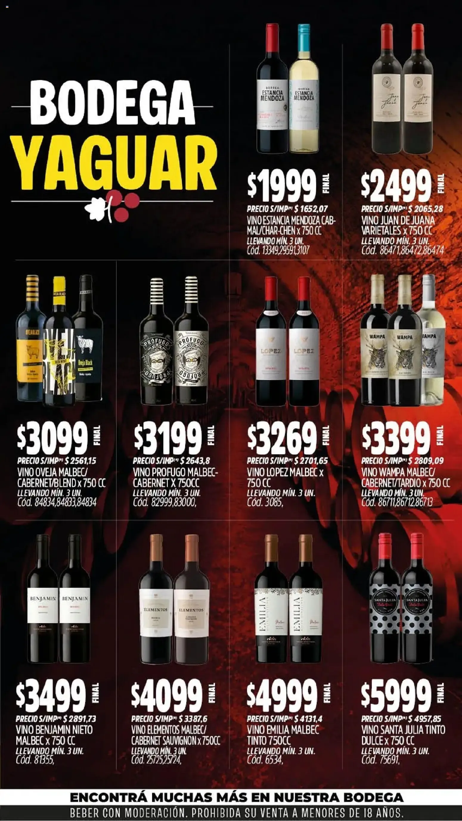 Ofertas de Yaguar - Oferta Semanal Córdoba del 26/10/2026 - 01/11/2026 26 de octubre al 1 de noviembre 2026 - Página 6 del catálogo