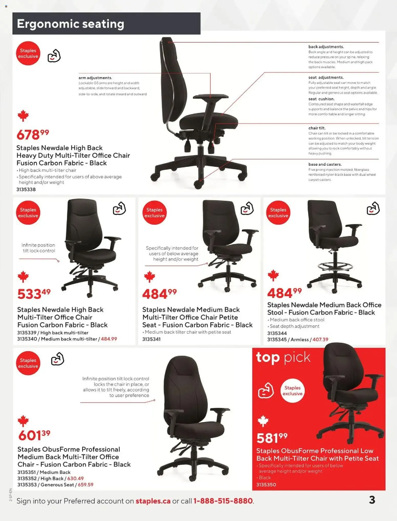 Staples In-stock Furniture Guide 2026 | 27 from August 12 to July 27 2027 - flyer page 3