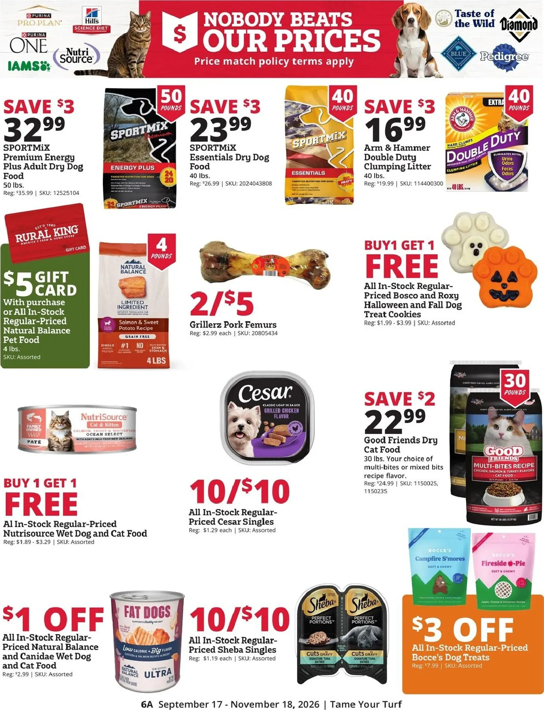 Weekly ad Rural King | Tame Your Turf from September 17 to November 18 2026 - Page 6
