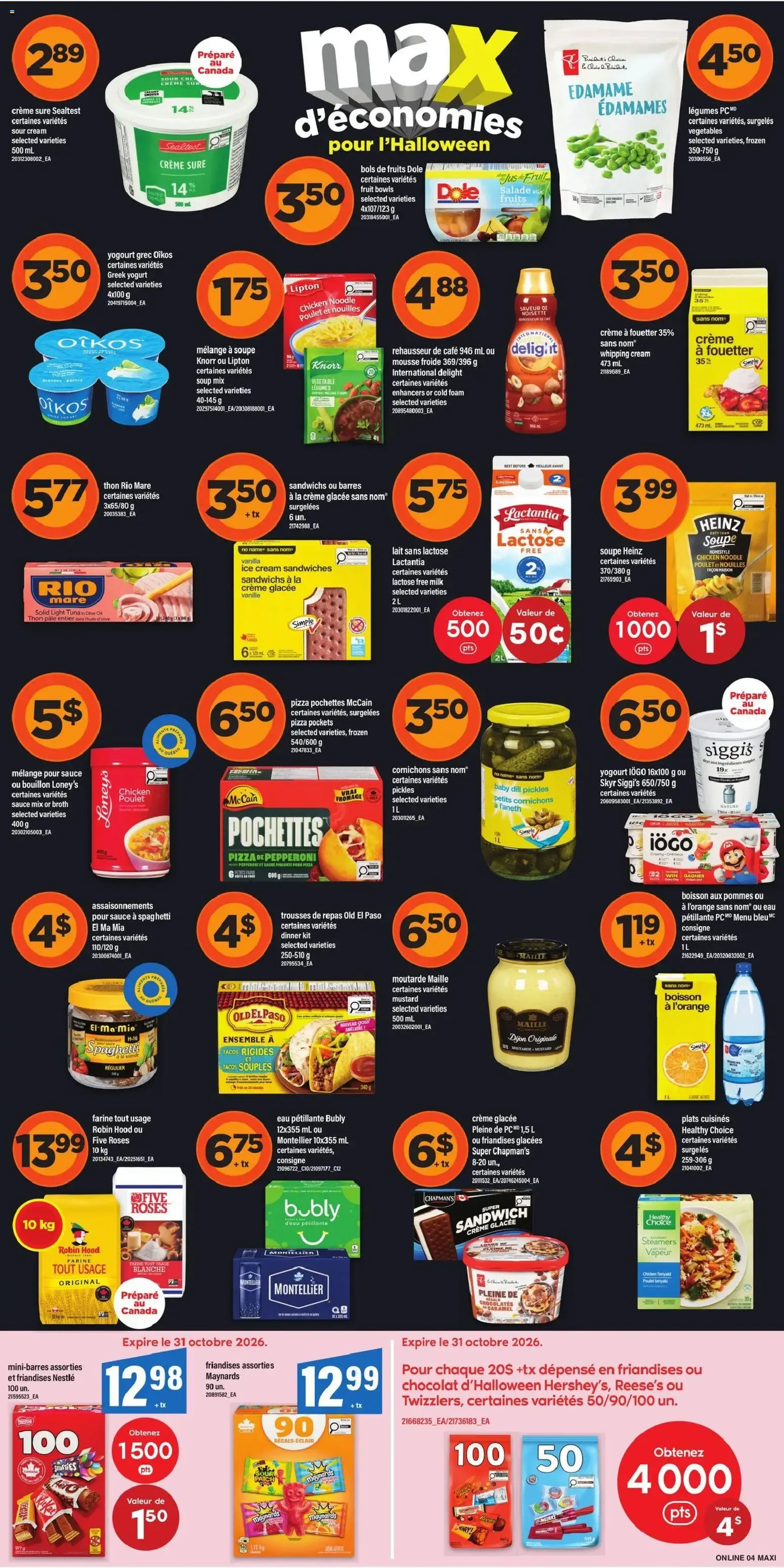 Maxi weekly flyer / circulaire from Oct 29, 2026 > weekly specials & deals from October 29 to November 4 2026 - flyer page 7
