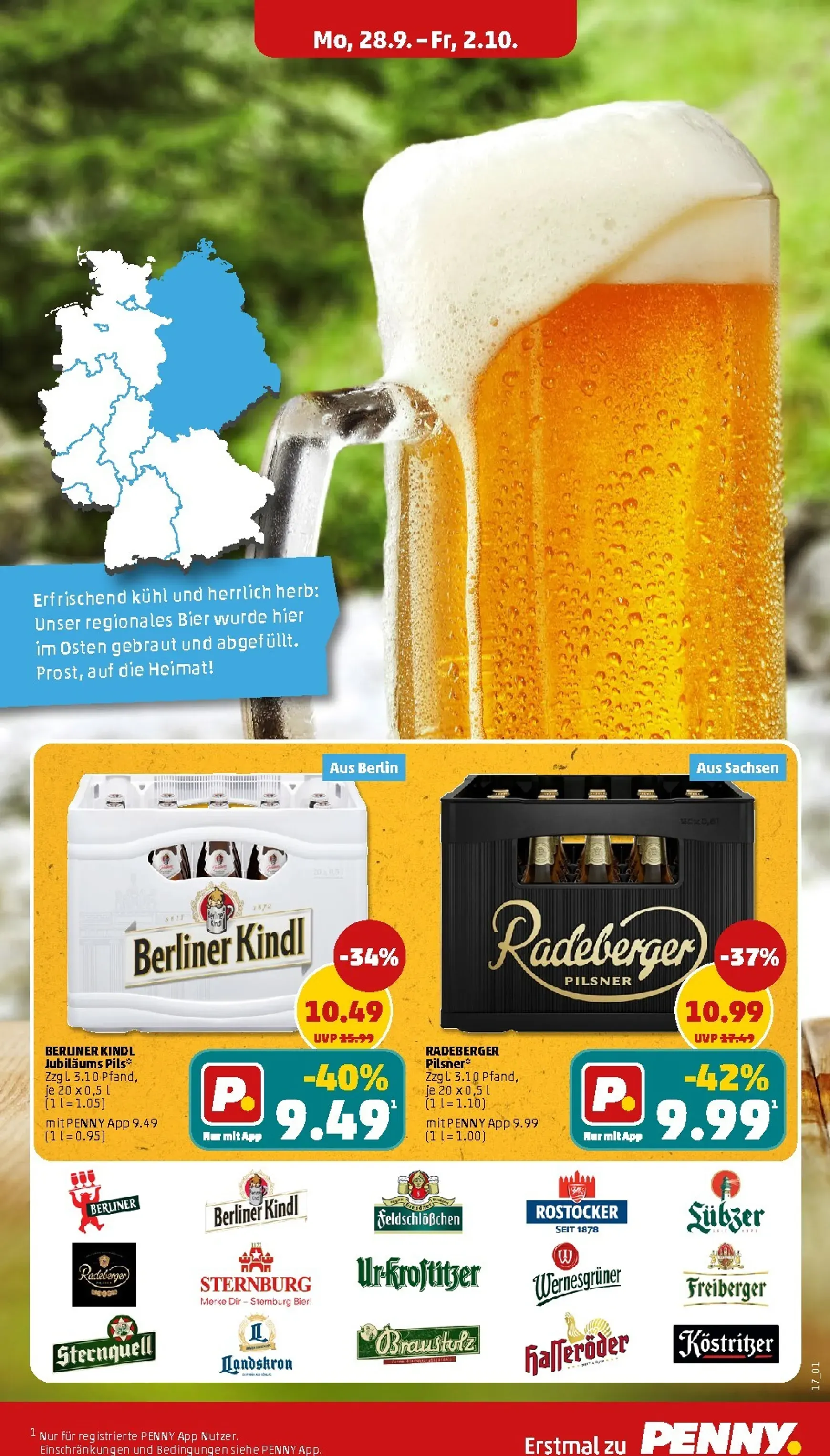 PENNY Prospekt – von Montag 28.09.2026 bis Freitag 02.10.2026 von 28. September bis 2. Oktober 2026 - Prospekt seite 19