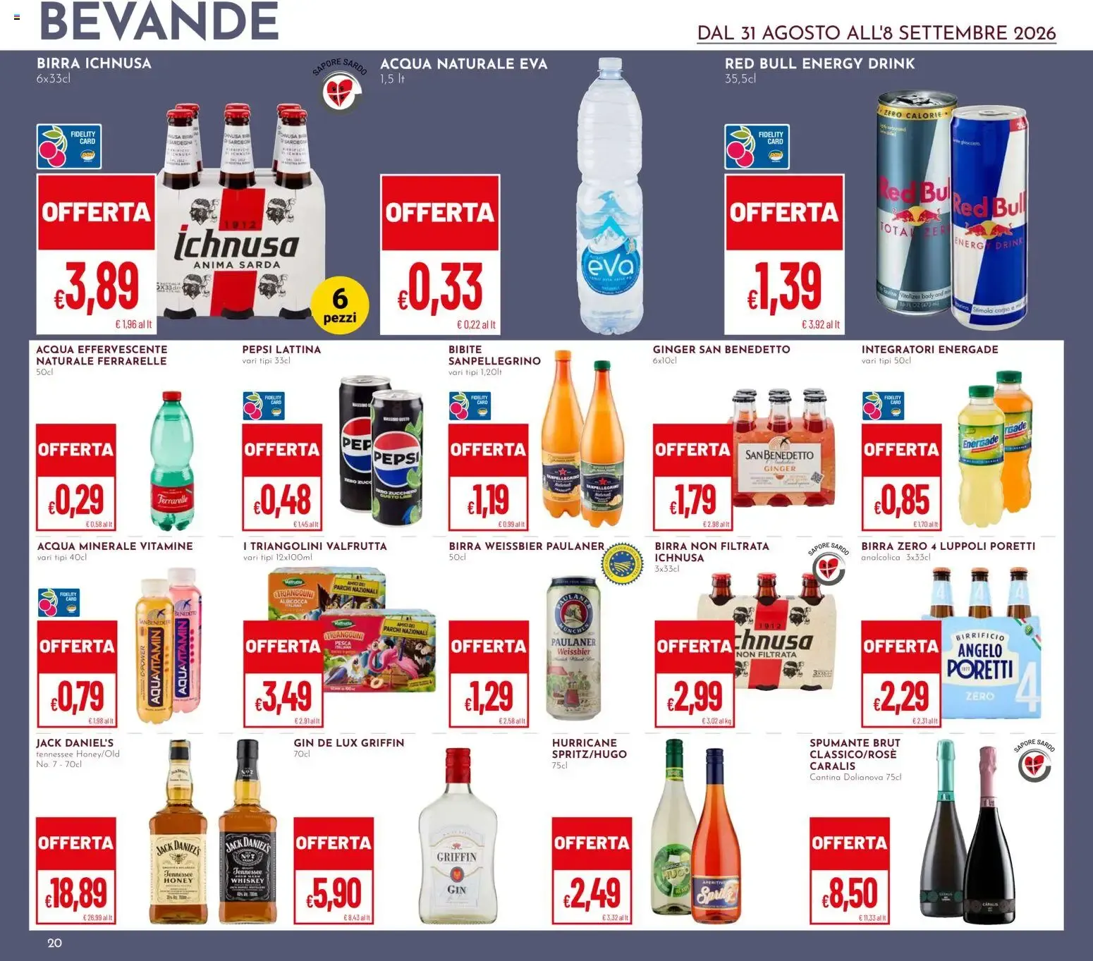 Iper Pan & Superpan: Offerte al Costo da 31 agosto a 8 settembre di 2026 - Pagina del volantino 20