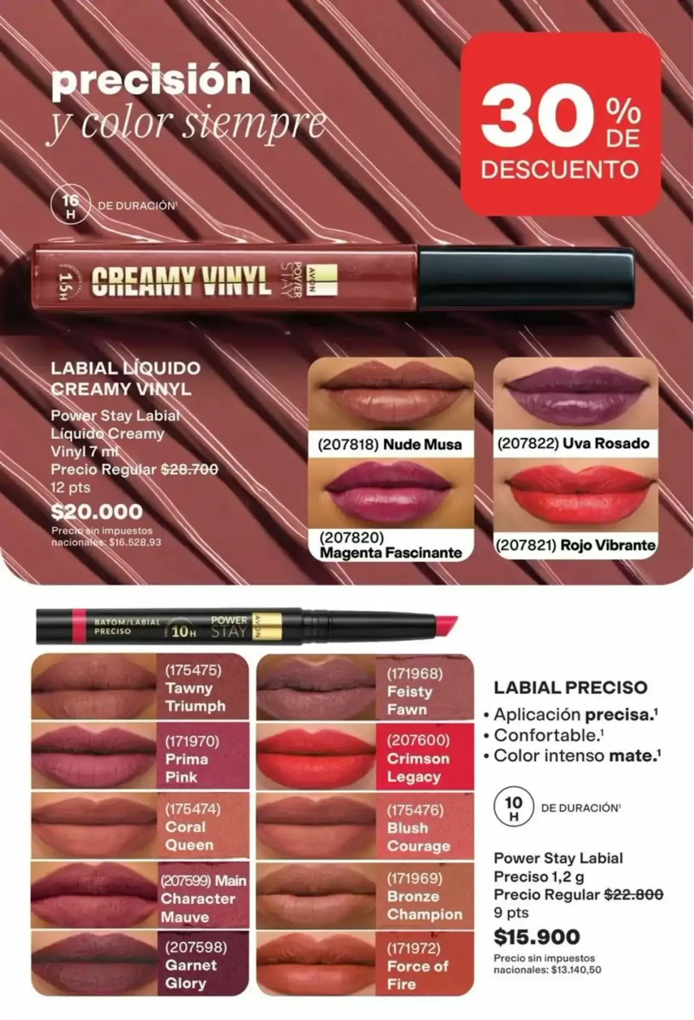 Ofertas de Tu primer sérum labial Avon con péptidos 12 de octubre al 27 de octubre 2026 - Página 24 del catálogo