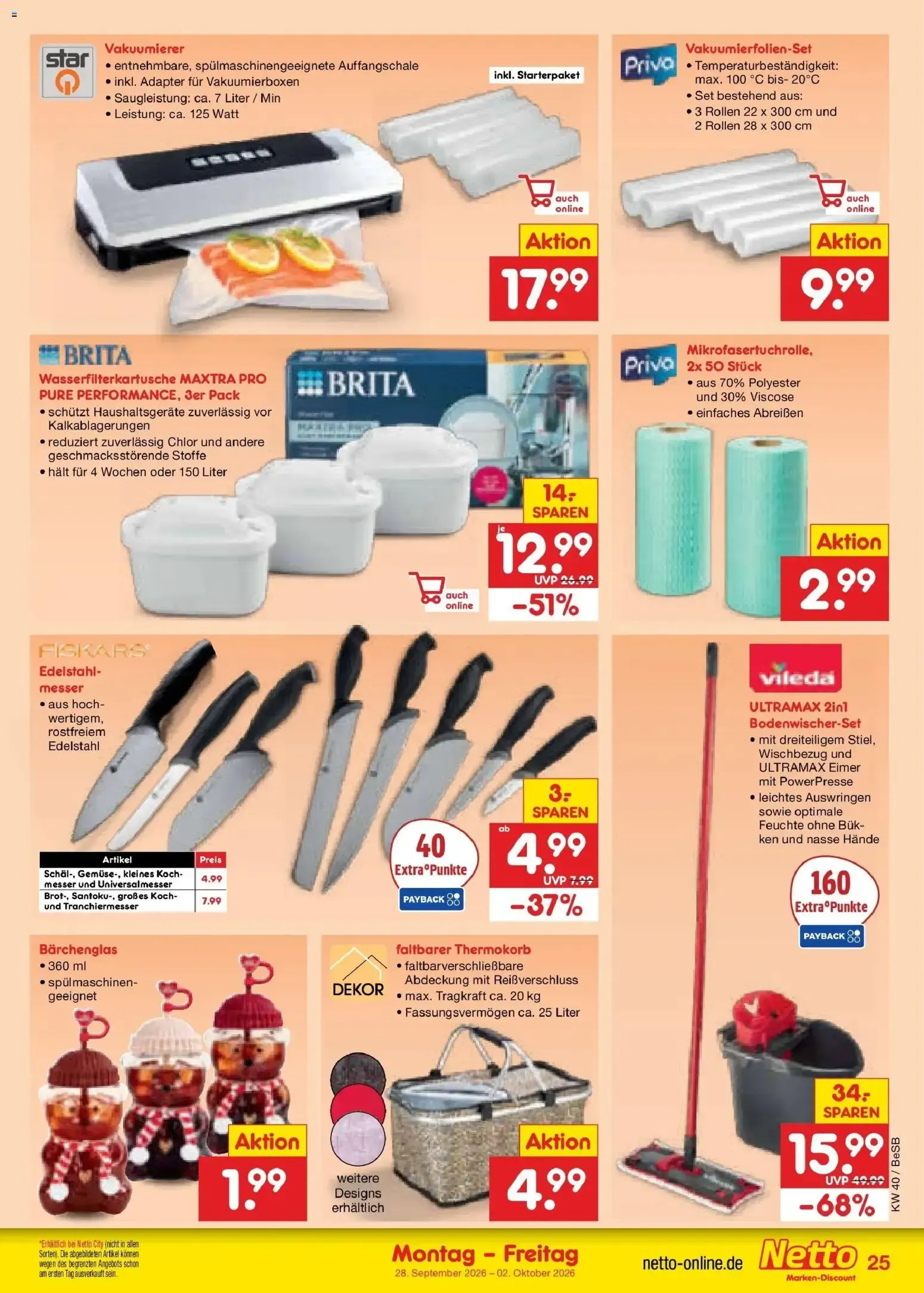 Netto Marken-Discount Prospekt Kremmen (ab 28.09.2026) » Angebote von 28. September bis 2. Oktober 2026 - Prospekt seite 34