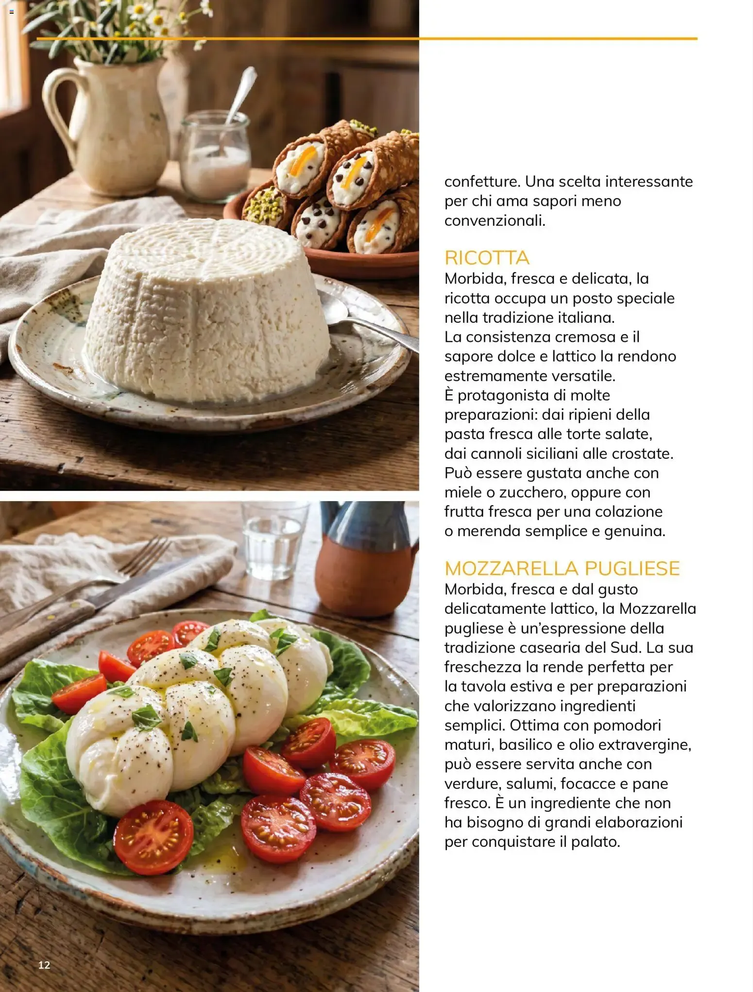 Buon giorno! Un mondo di Formaggi - La rivista di Basko da 12 ottobre a 30 novembre di 2026 - Pagina del volantino 12