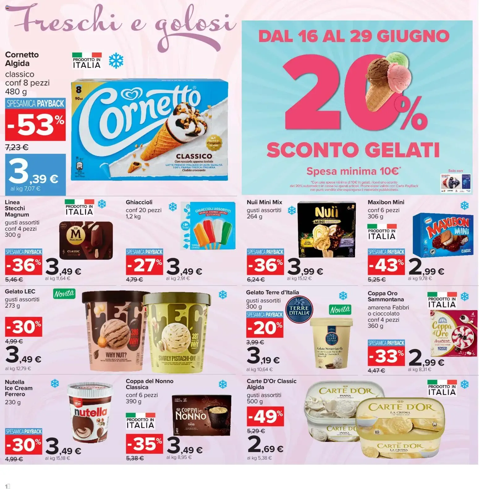 Nuovo Carrefour volantino Iper - Roma dal 16/06/2026 > offerte anteprima 🛍️ da 16 giugno a 29 giugno di 2026 - Pagina del volantino 18