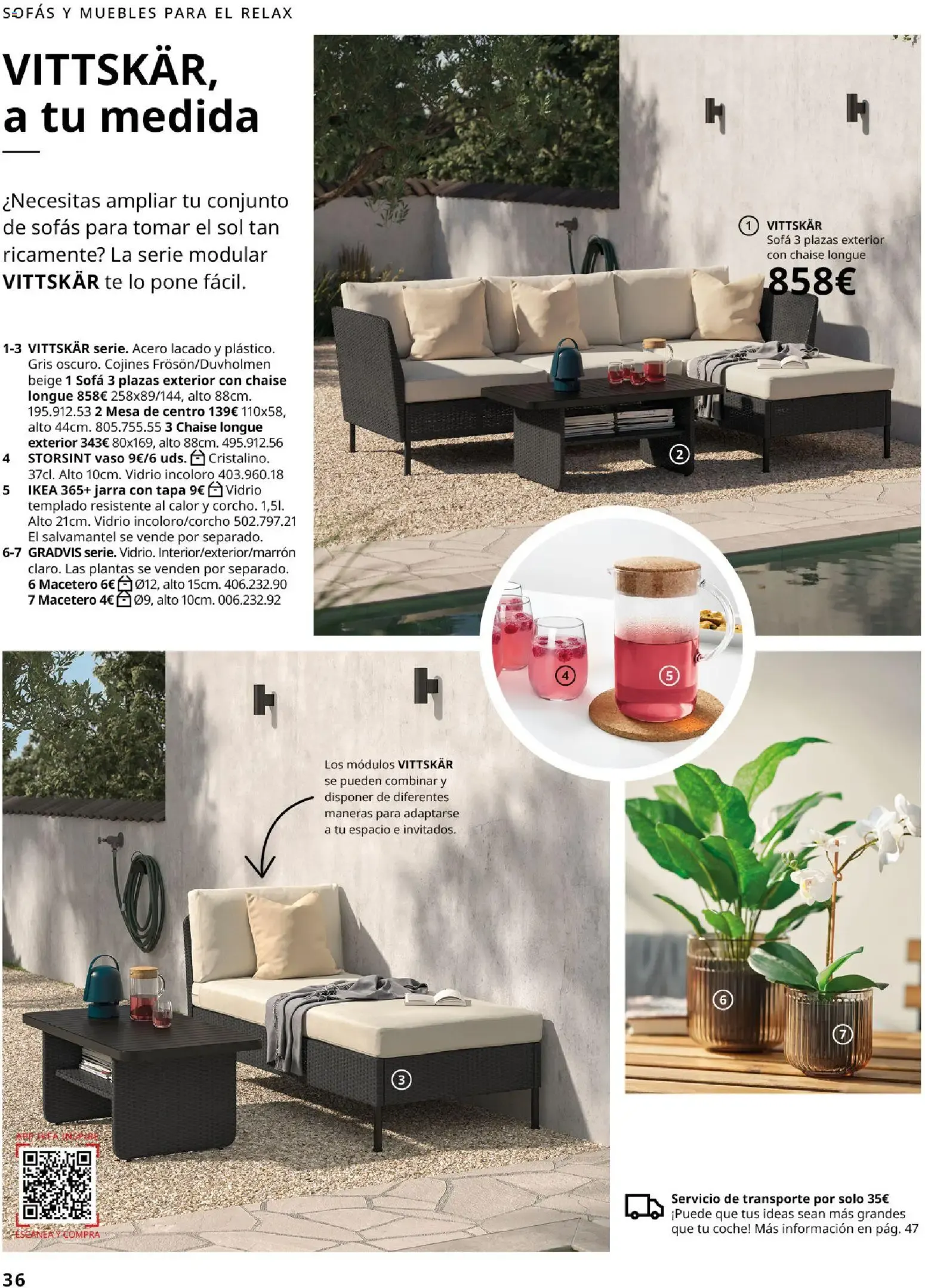 Catálogo de IKEA - Muebles de exterior del 01/09/2026 1 de septiembre al 31 de enero 2027 - Página 36
