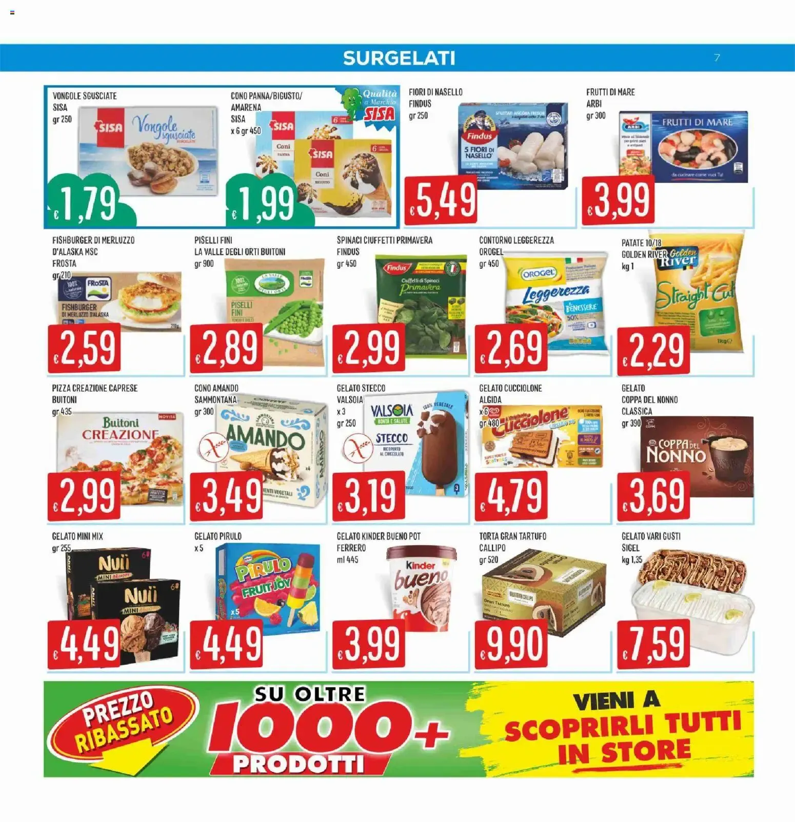 SISA/Mercadò: L'ESTATE DELLA Convenienza da 23 luglio a 5 agosto di 2026 - Pagina del volantino 7