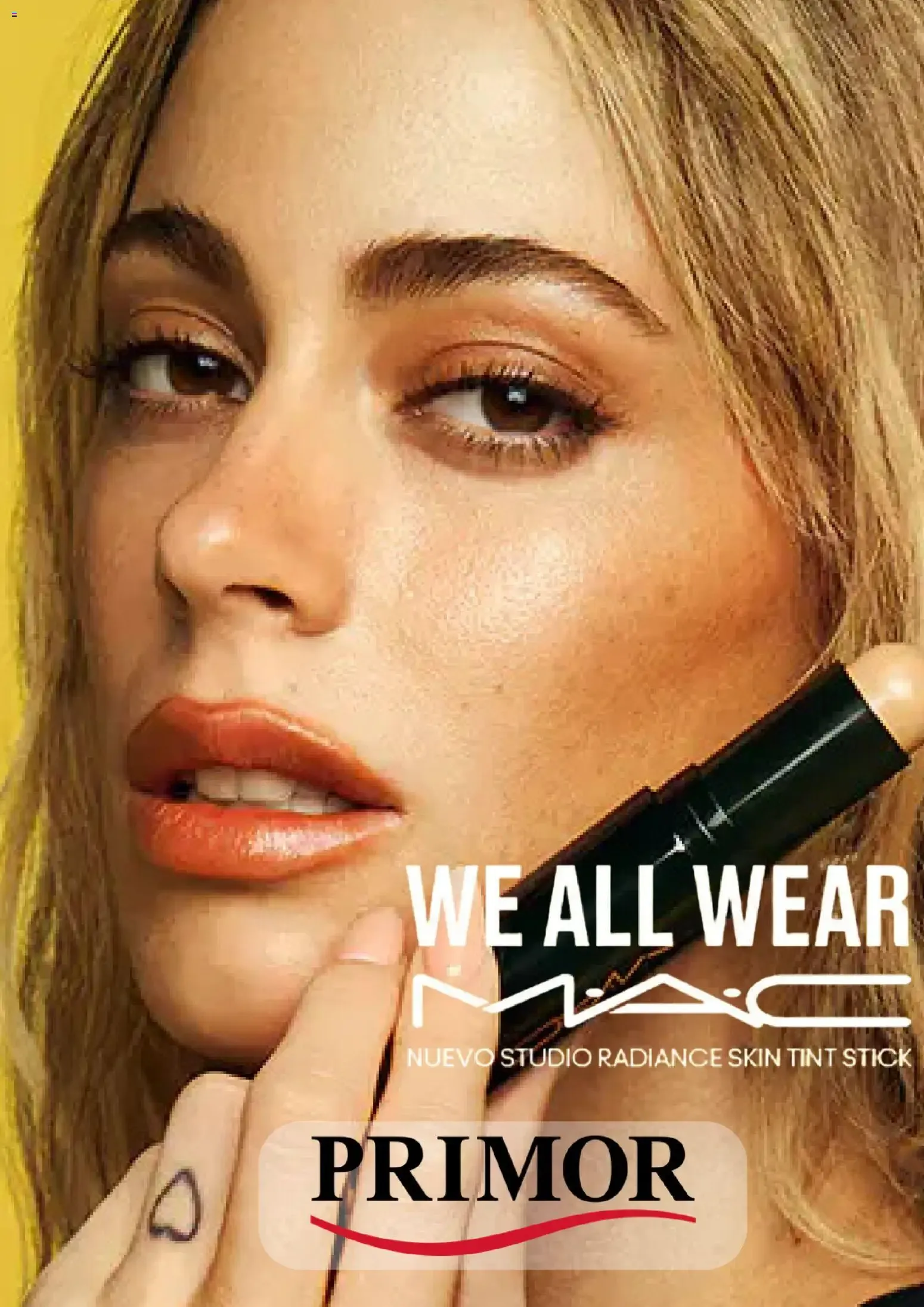 Catálogo de Primor: Nuevo Studio Radiance Skin Tint Stick (MAC) 11 de octubre al 11 de noviembre 2026 - Página 1