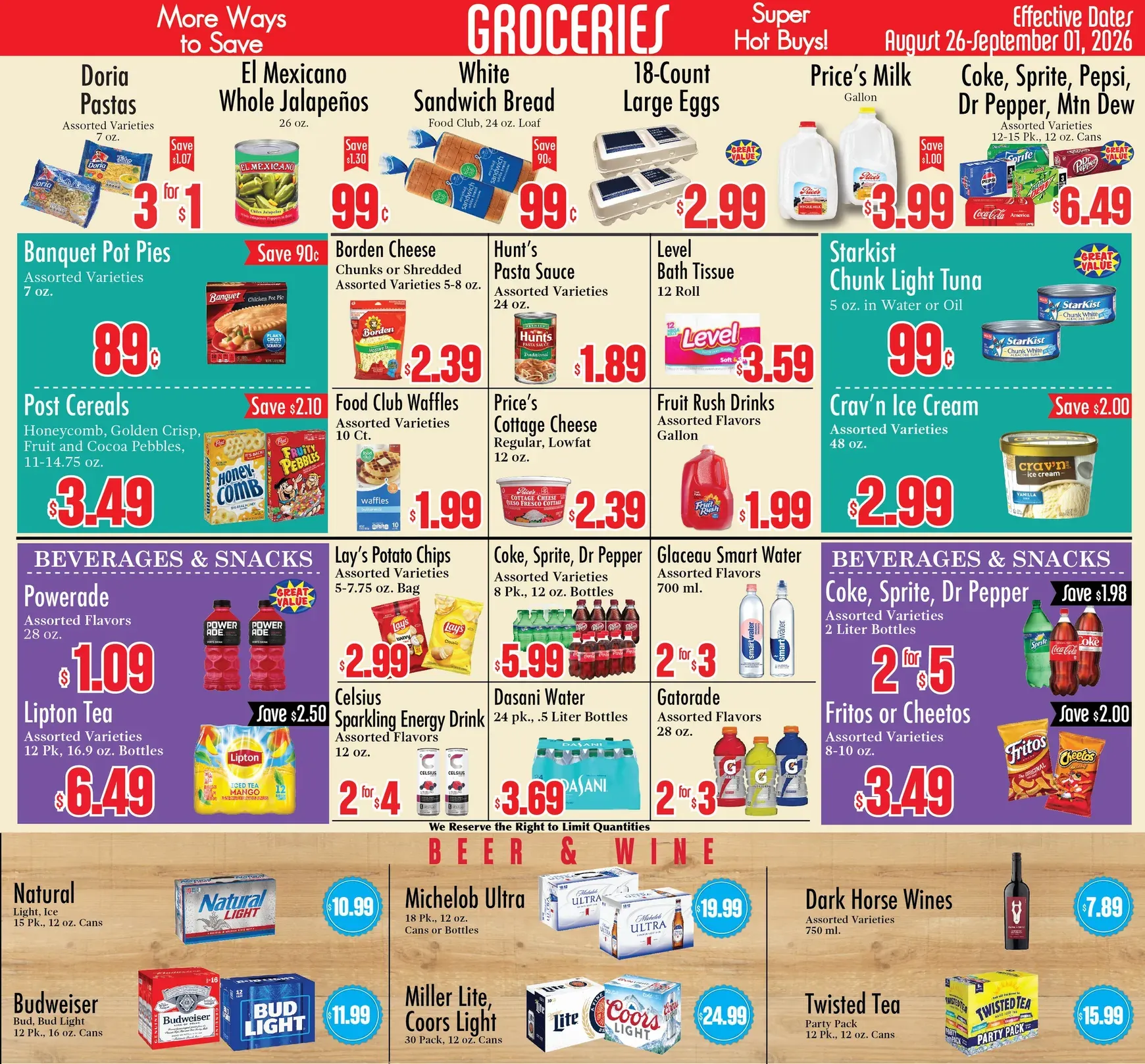 Weekly ad More Great Ways to Save! from August 26 to September 1 2026 - Page 3