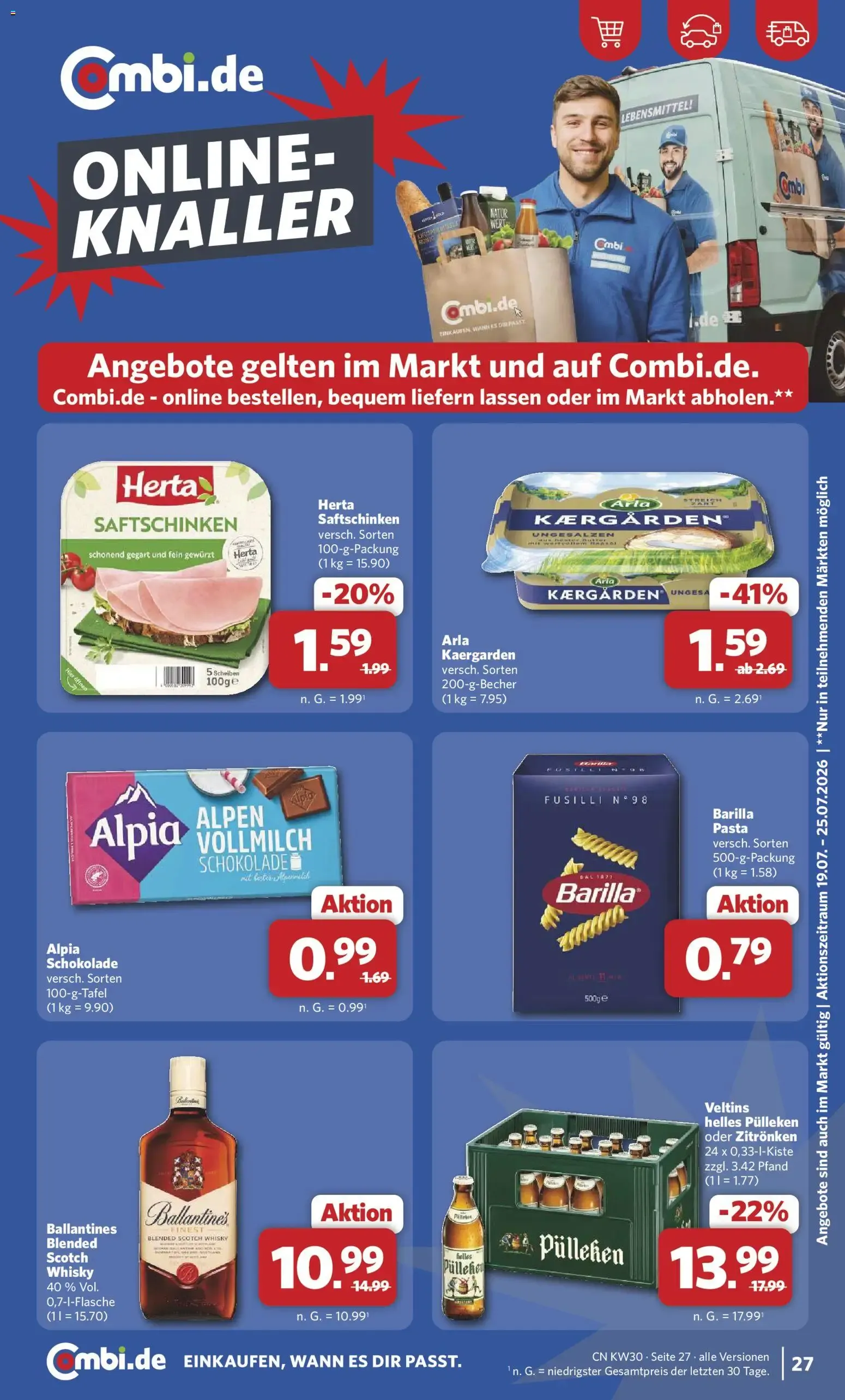 Combi Prospekt (ab 20.07.2026) zum Blättern von 20. Juli bis 25. Juli 2026 - Prospekt seite 33
