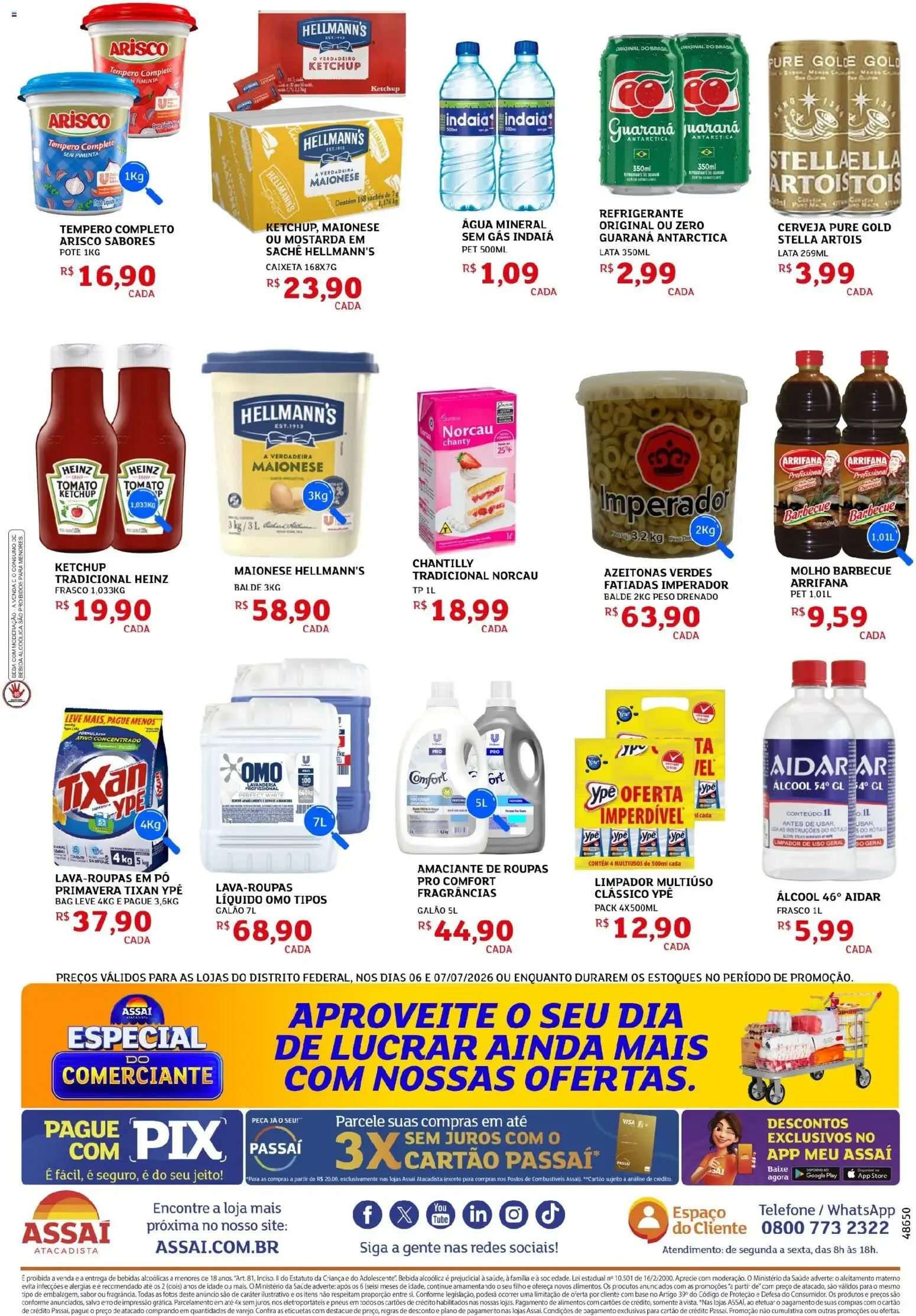 Encarte de Assaí Atacadista - Especial do Comerciante 6 de julho até 7 de julho 2026 - Pagina 2