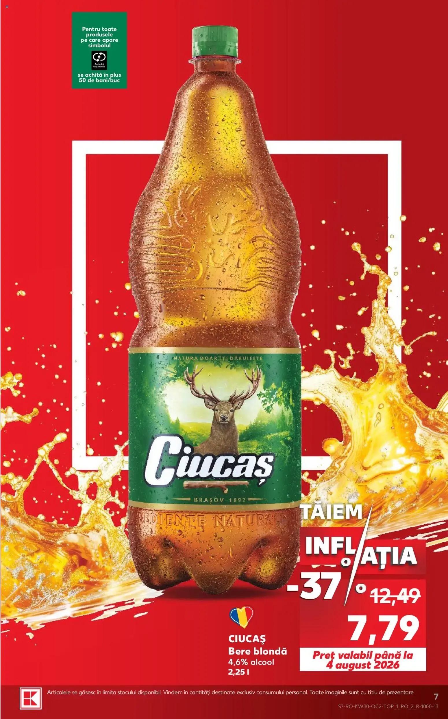 Catalog Kaufland Catalog 22.07.2026 - Revista si Oferta de la 22 iulie până la 28 iulie 2026 - Revista Pagina 7