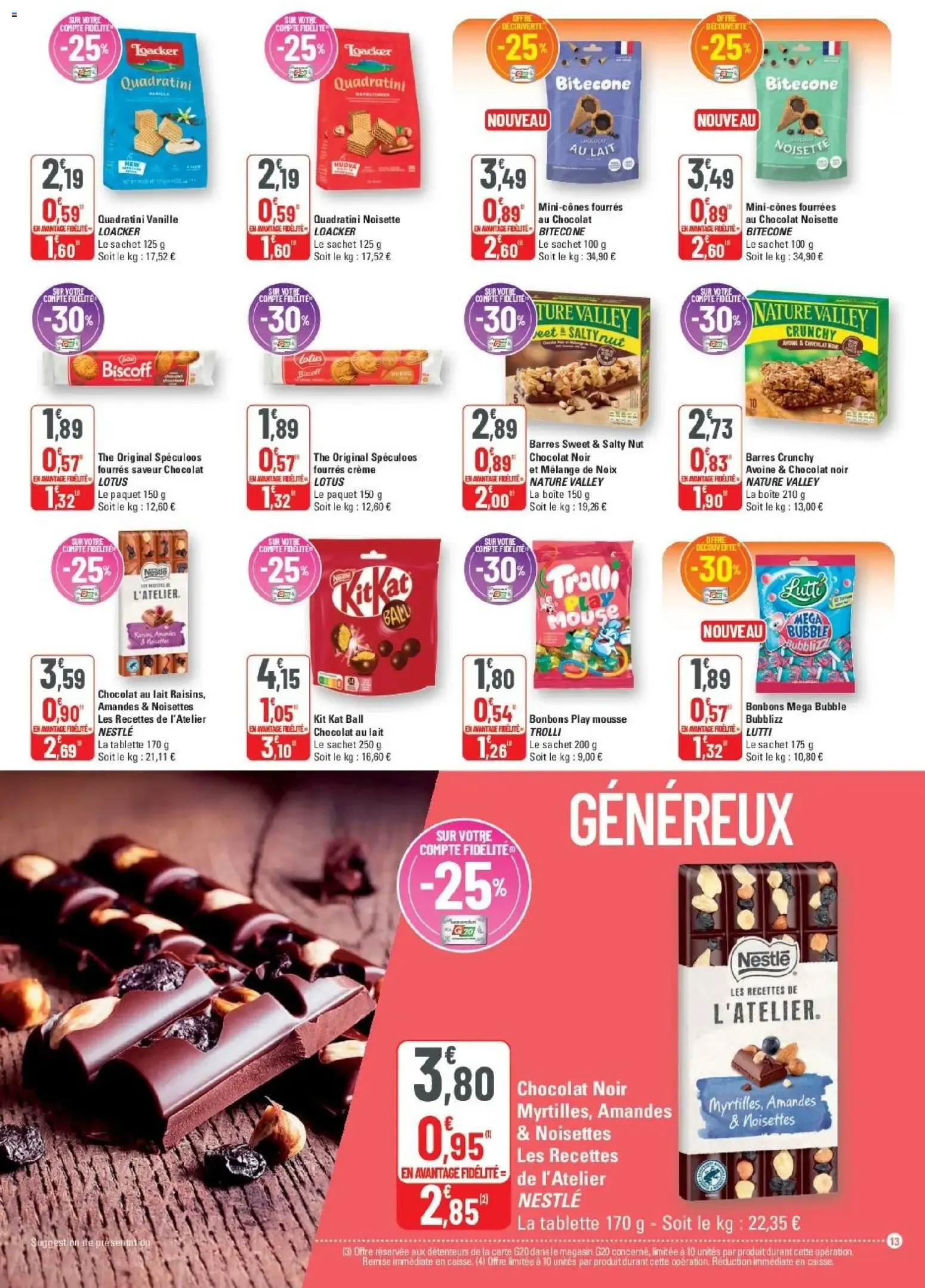 G20 Supermarchés catalogue à partir du 01/07/2026 - promo en ligne du 1 juillet au 12 juillet 2026 - Catalogue page 13