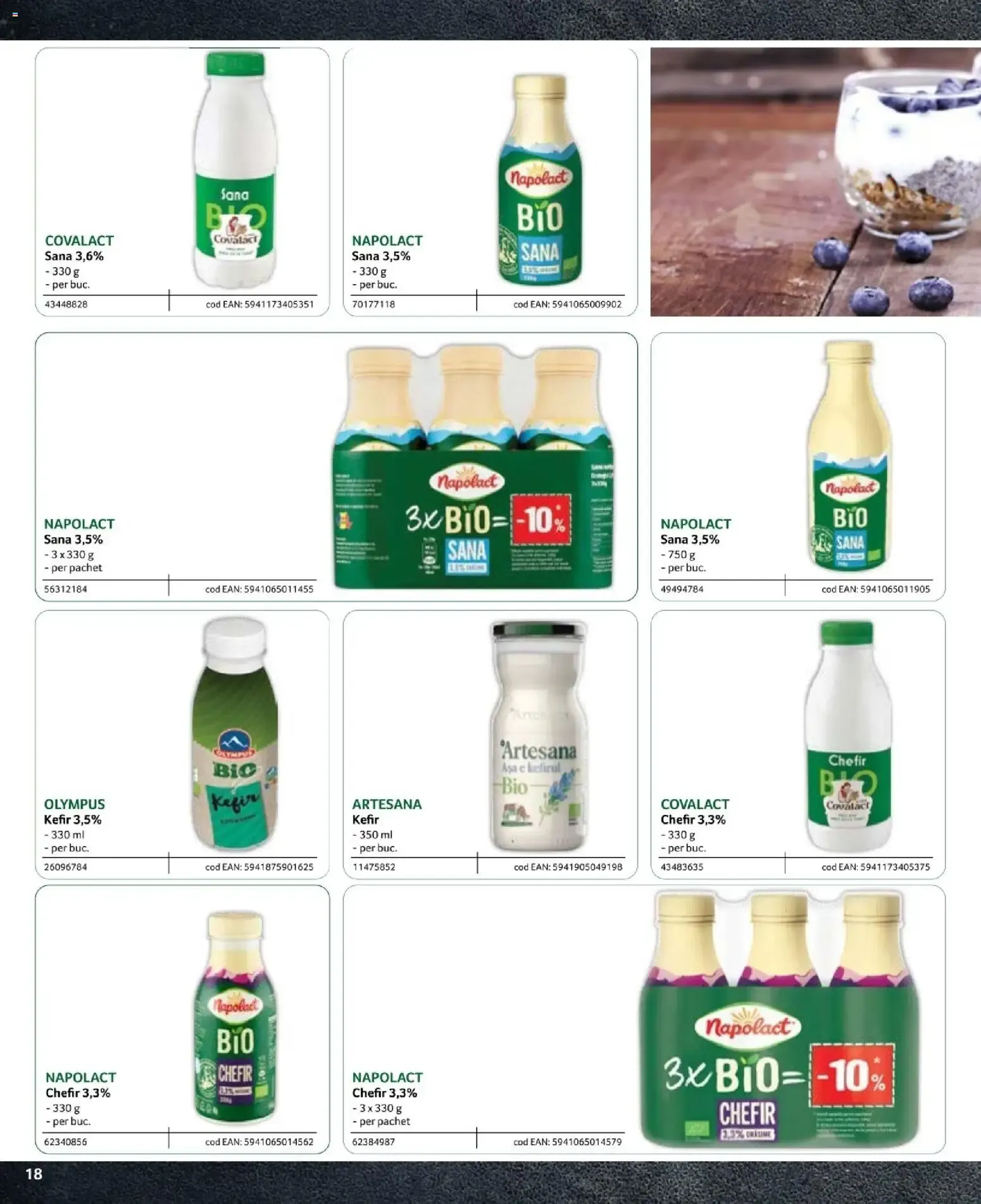 Catalog Catalog Selgros - Bio 09.02.2024 - Oferta online de la 9 februarie până la 30 noiembrie 2026 - Revista Pagina 18
