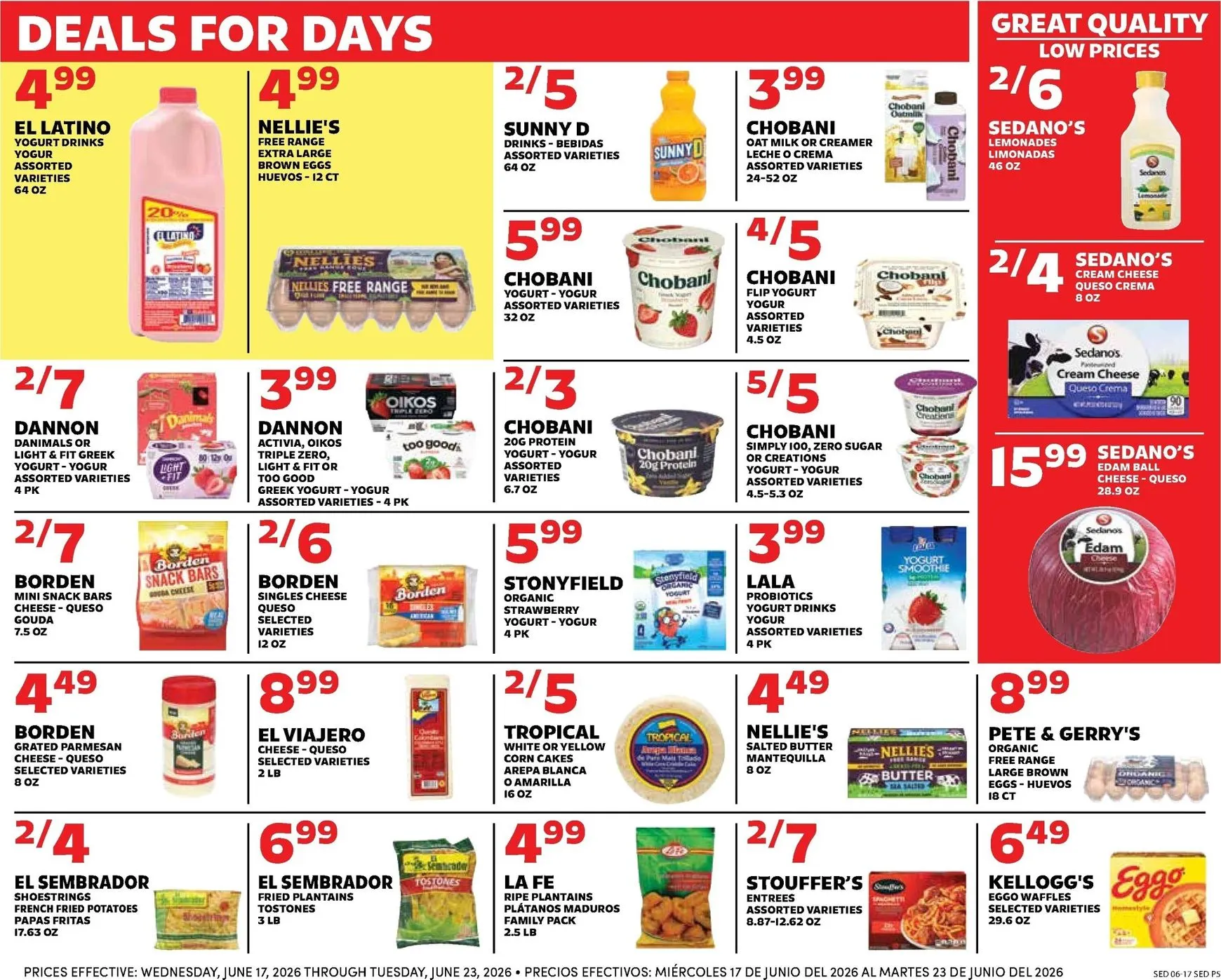 Weekly ad Current Sedano's leaflet valid from Wednesday 06/17/2026 to Tuesday 06/23/2026 from June 17 to June 23 2026 - Page 5
