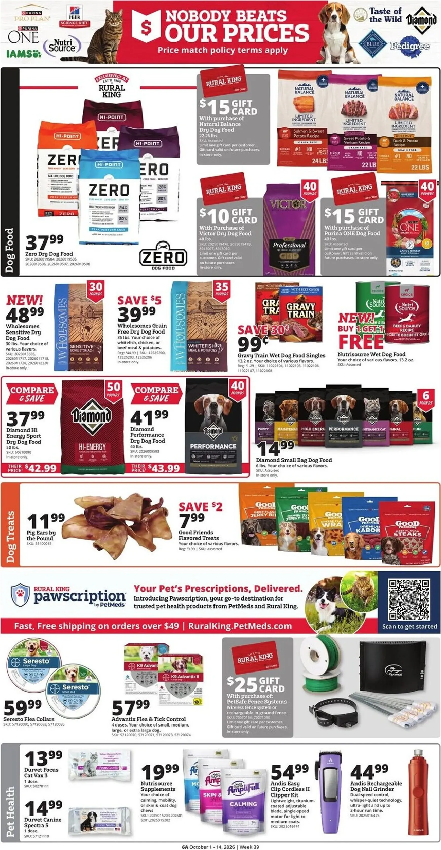 Weekly ad Current Rural King leaflet valid from Thursday 10/01/2026 to Wednesday 10/14/2026 from October 1 to October 14 2026 - Page 6