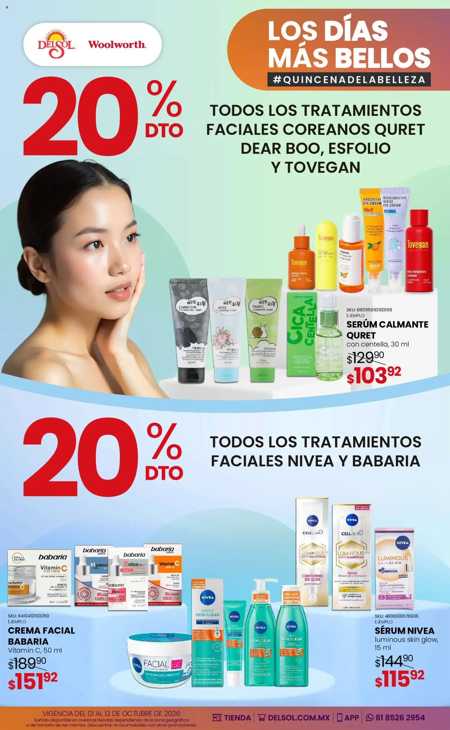 Catálogo de Del Sol y Woolworth catálogo Los días más bellos - Quincena Belleza (01/10/2026 - 12/10/2026) - catálogo en línea 1 de octubre al 12 de octubre 2026 - Pagina 27