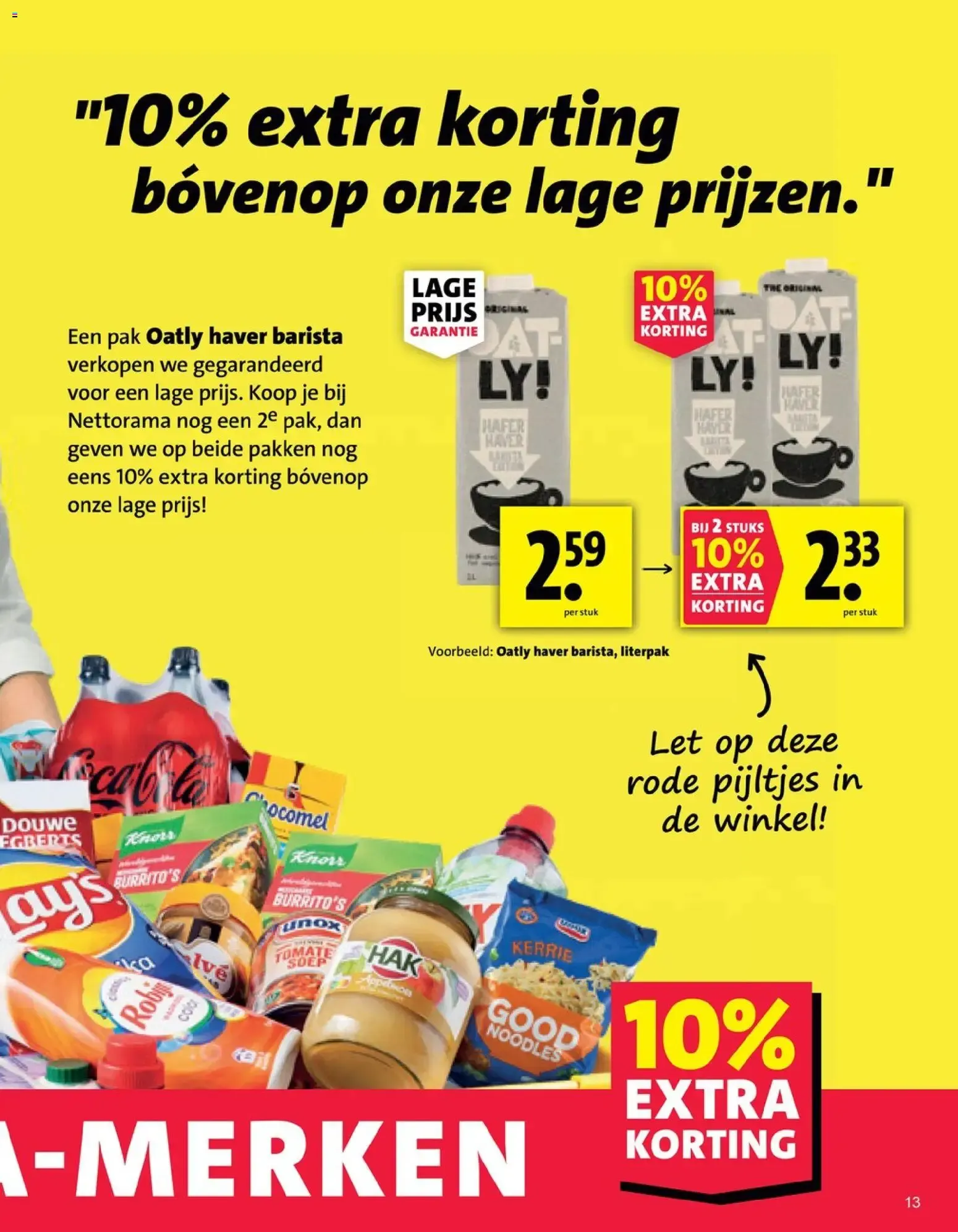 Nettorama Merkendiscount - Discount Prijs! van 31 augustus tot 6 september 2026 - Folder pagina 13