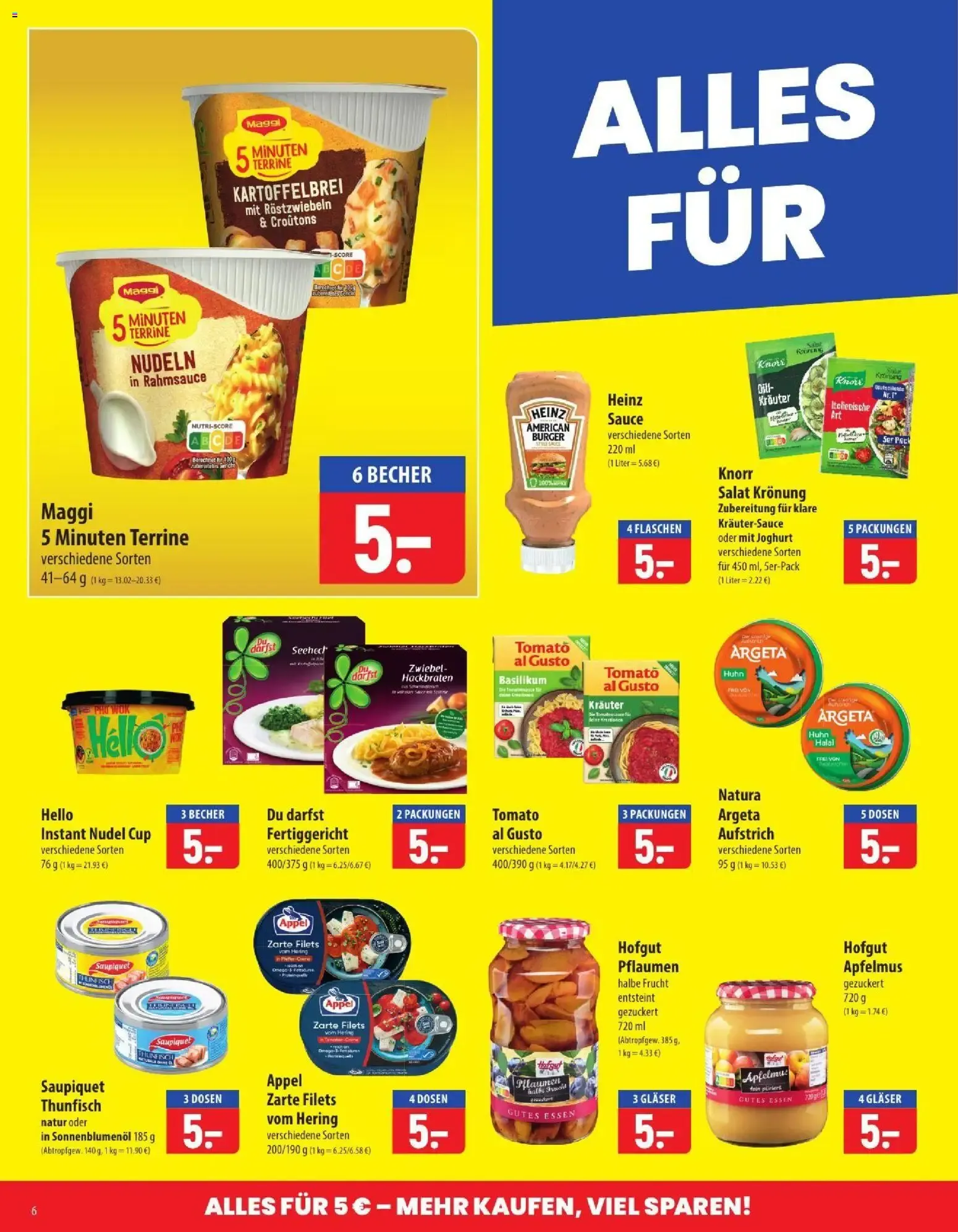 Famila Prospekt (ab 06.07.2026) zum Blättern von 6. Juli bis 11. Juli 2026 - Prospekt seite 6