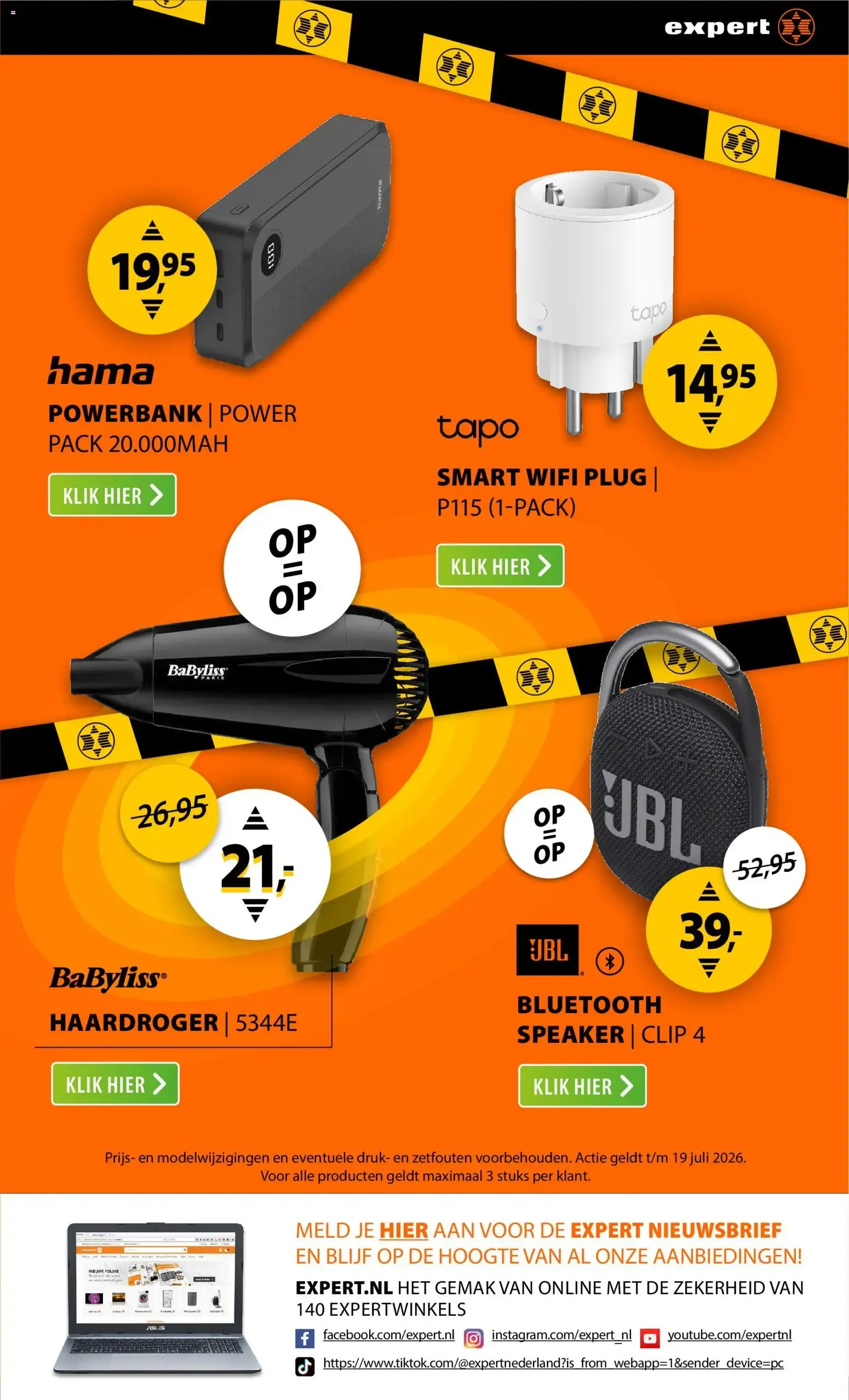 EXPERT ZOMERSALE van 20 juli tot 26 juli 2026 - Folder pagina 15