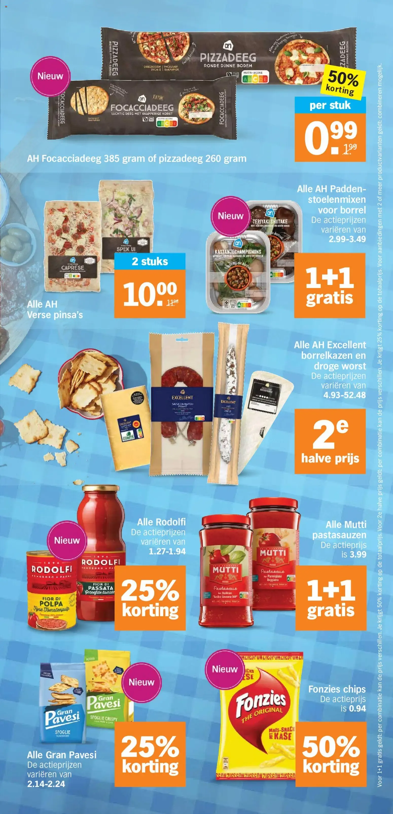 Albert Heijn BONUS: 1+1 gratis pasta's van 20 juli tot 26 juli 2026 - Folder pagina 15