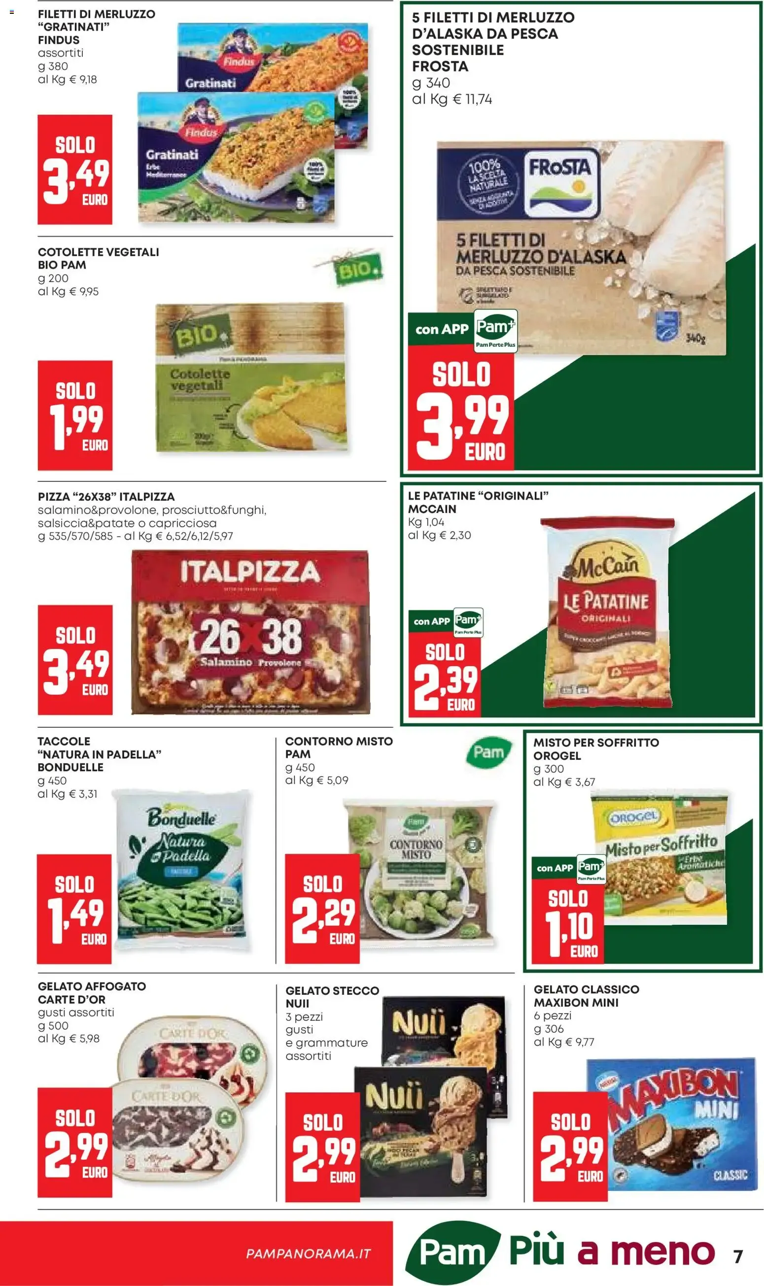 Pam Panorama: Convenienza a pieni voti da 27 agosto a 9 settembre di 2026 - Pagina del volantino 7