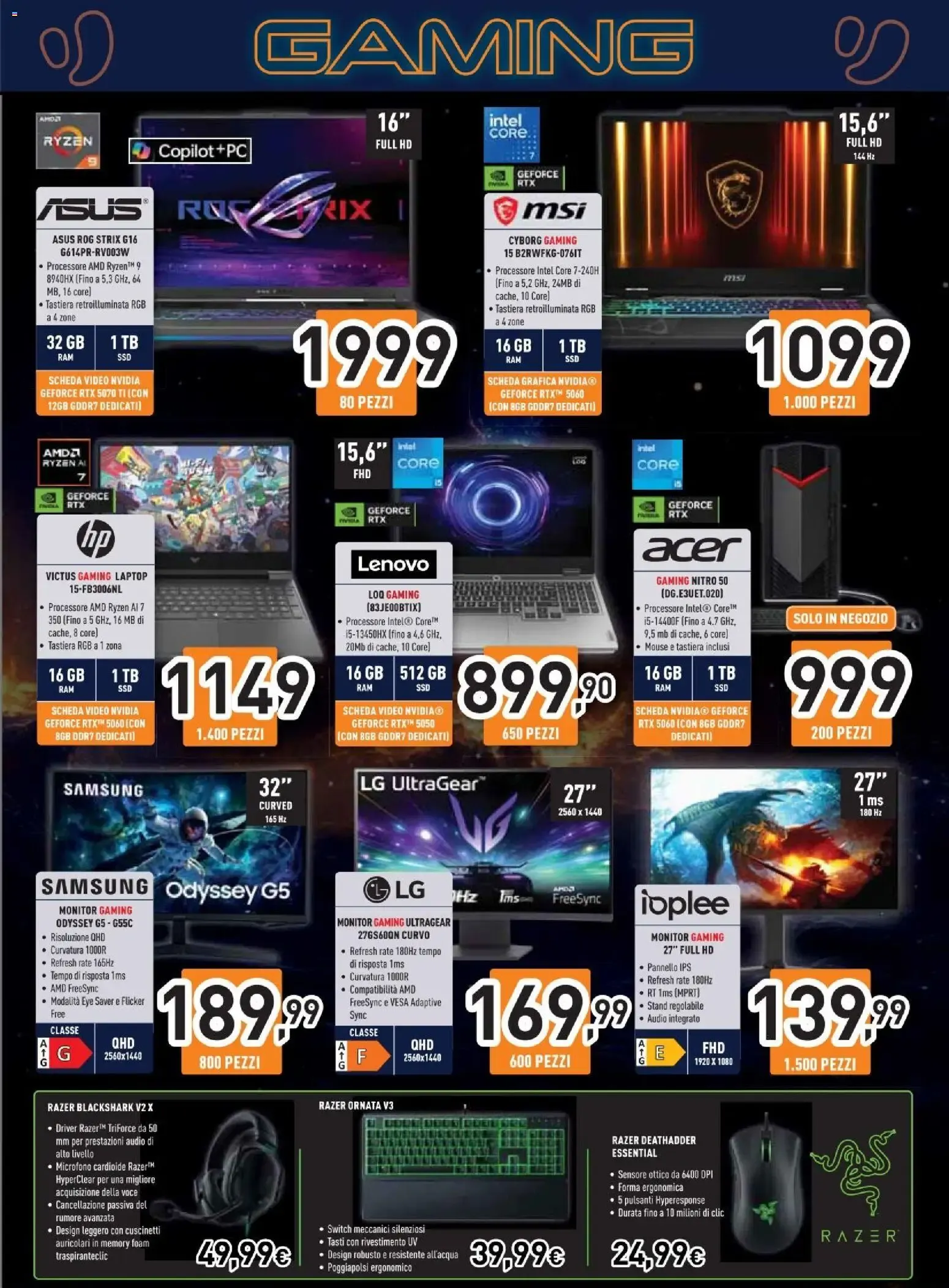 Unieuro Summer Black Friday da 26 giugno a 30 giugno di 2026 - Pagina del volantino 17