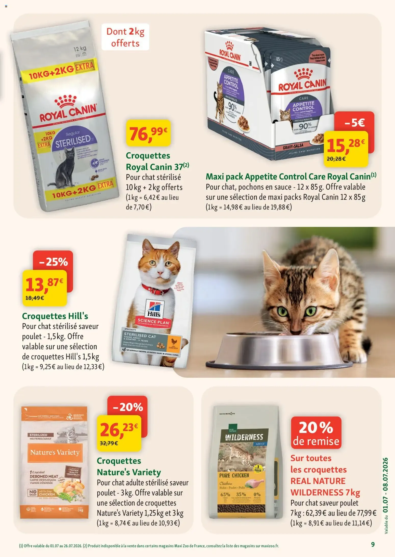 Maxi Zoo du 1 juillet au 8 juillet 2026 - Catalogue page 9