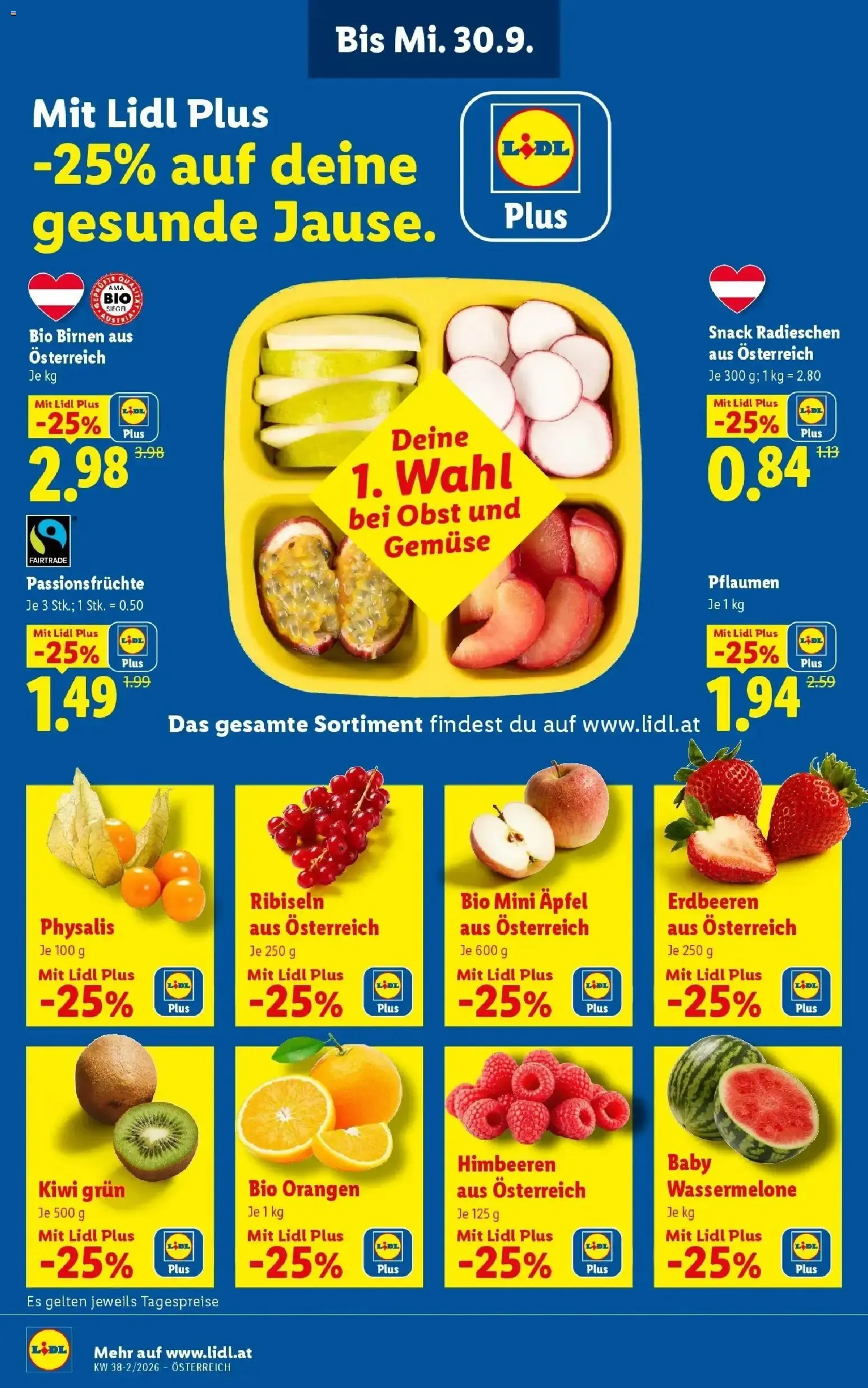 Lidl Aktion von 17. September bis 19. September 2026 - Flugblätt seite  2