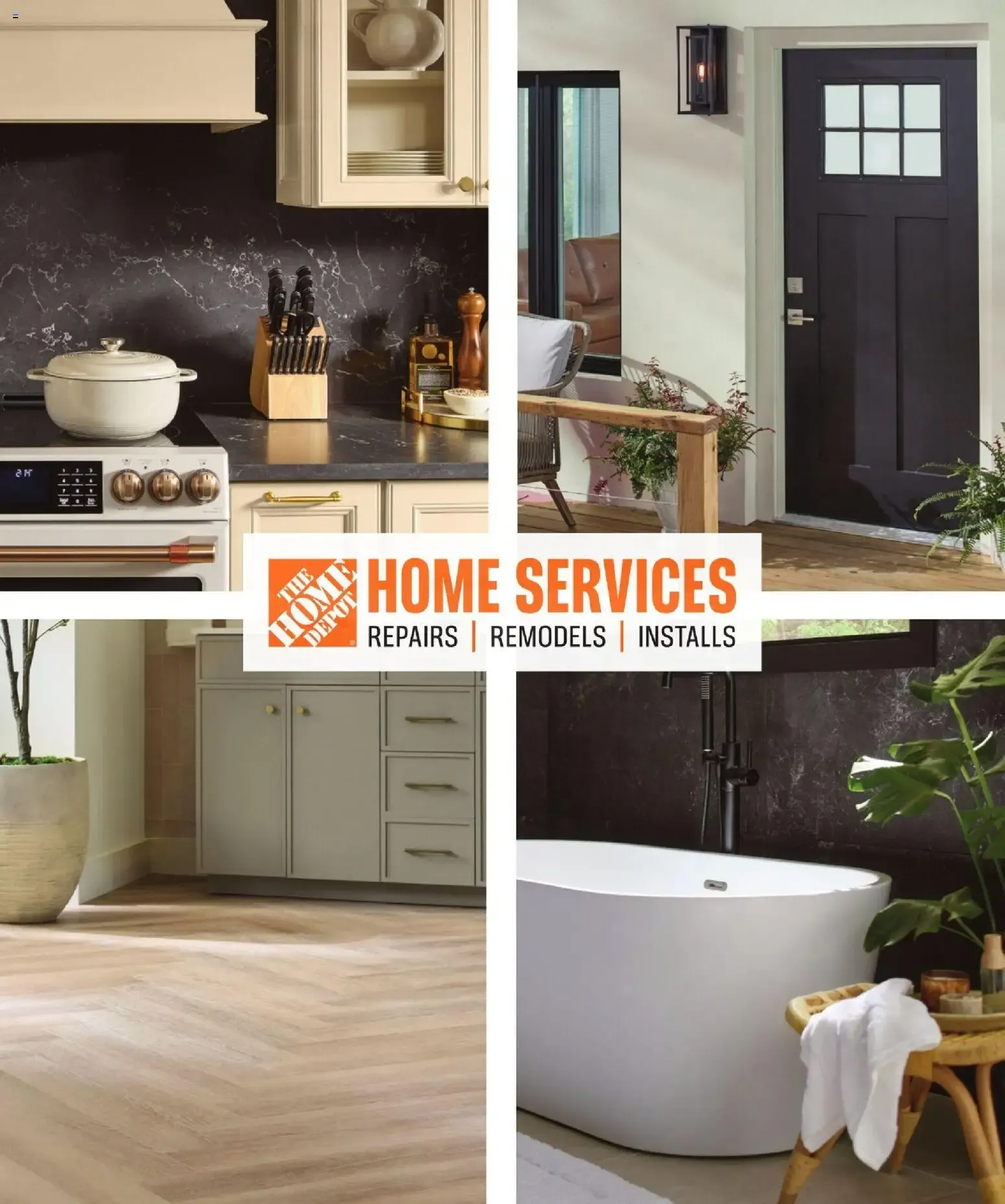 Weekly ad Home Depot Home Services: Repairs, Remodels, Installs from September 17 to December 31 2026 - Page 1