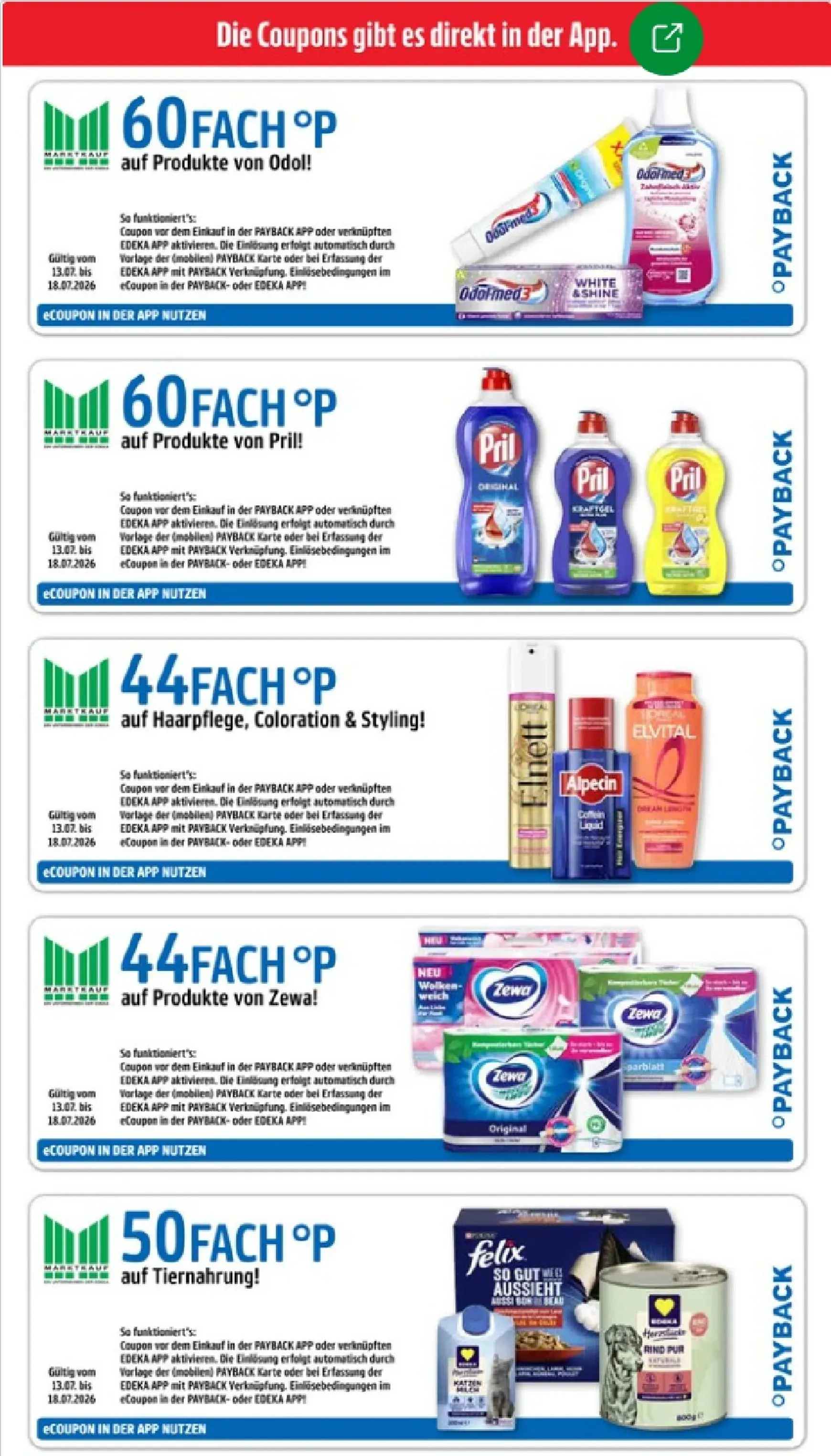 Marktkauf - Südwest Prospekt – von Montag 13.07.2026 bis Samstag 18.07.2026 von 13. Juli bis 18. Juli 2026 - Prospekt seite 13