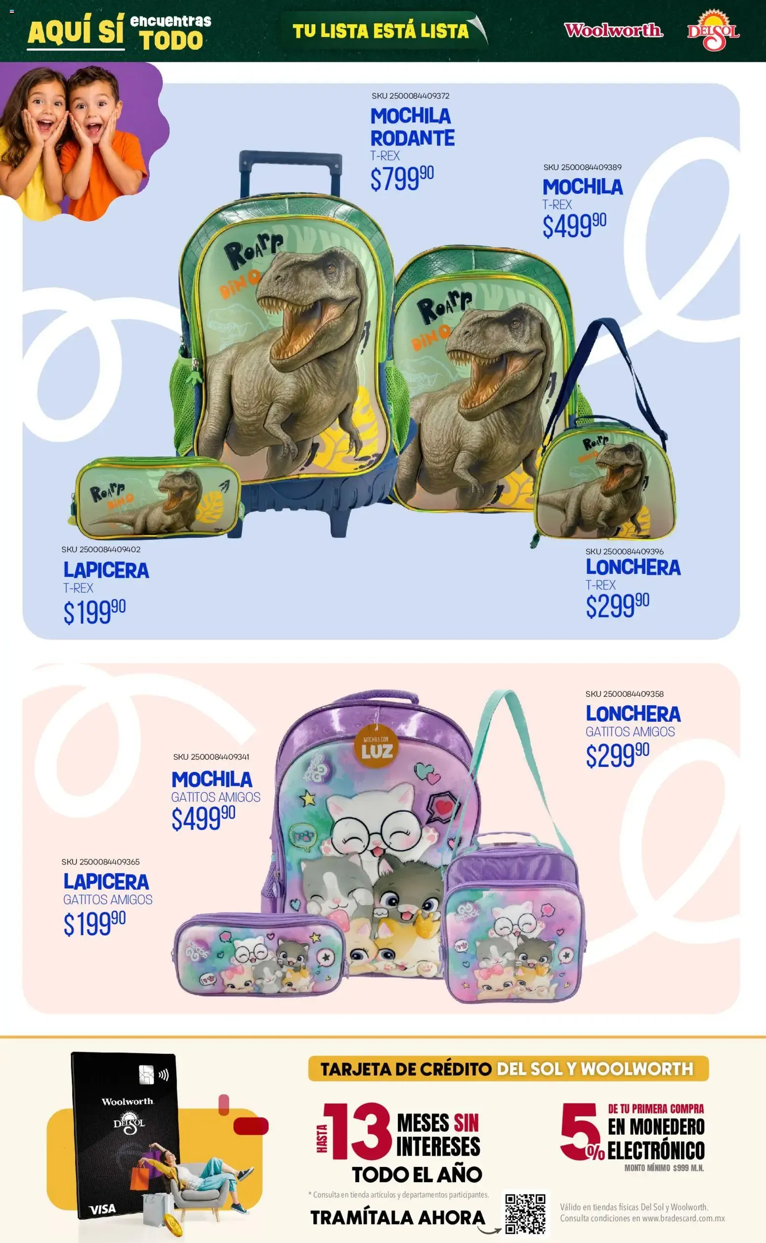 Catálogo de Del Sol y Woolworth catálogo Back To School (25/06/2026 - 07/09/2026) - catálogo en línea 25 de junio al 7 de septiembre 2026 - Pagina 33