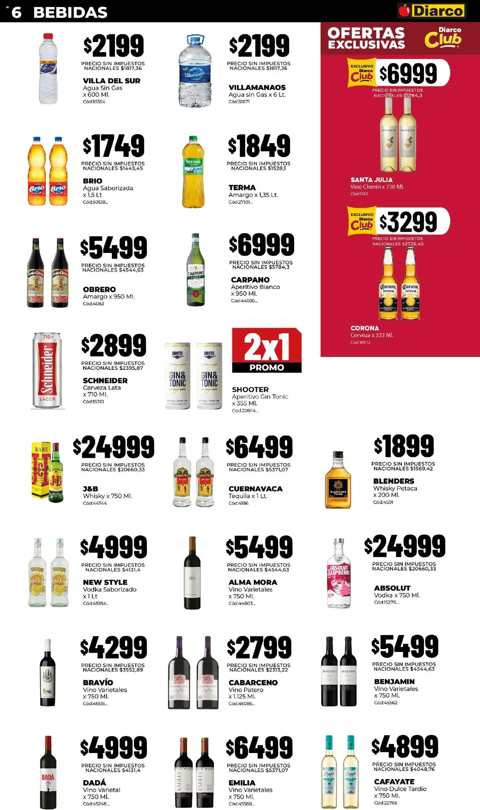 Ofertas de Diarco 14 de septiembre al 18 de septiembre 2026 - Página 6 del catálogo