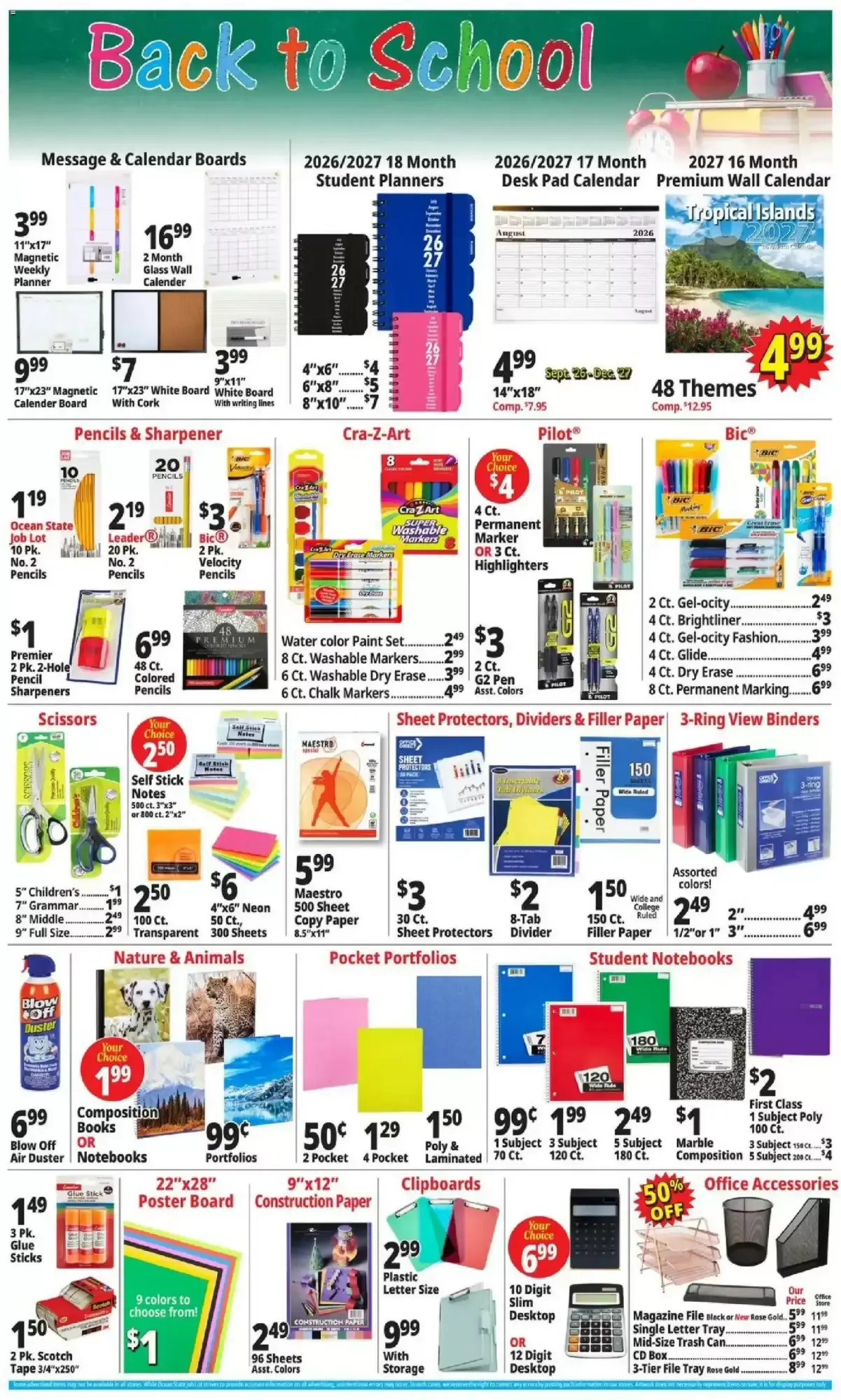 Weekly ad Ocean State Job Lot - End of Summer Online Sale from August 27 to September 2 2026 - Page 20