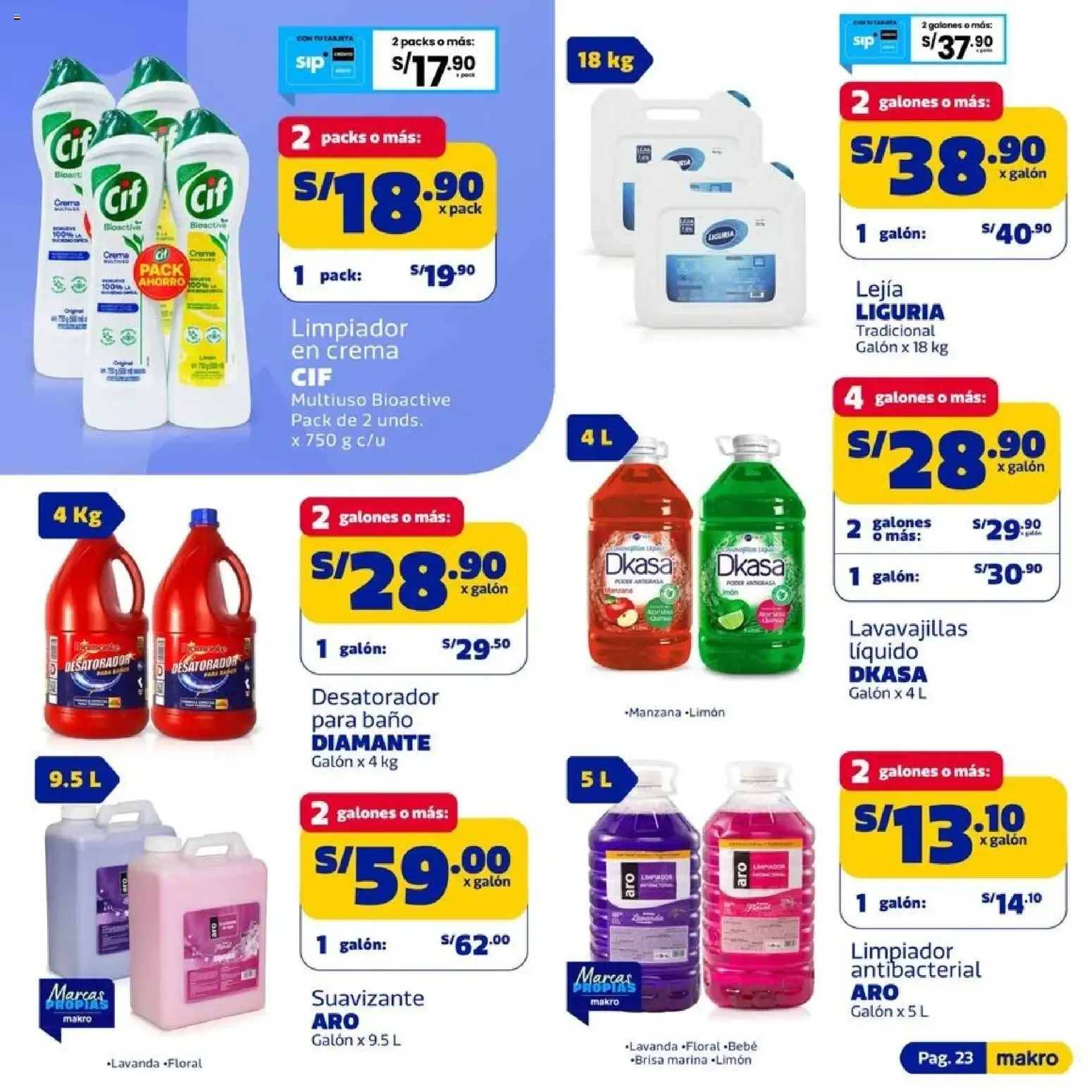 Catalogo de Makro Ahorro 10 de setiembre al 23 de setiembre 2026 - Pag 23