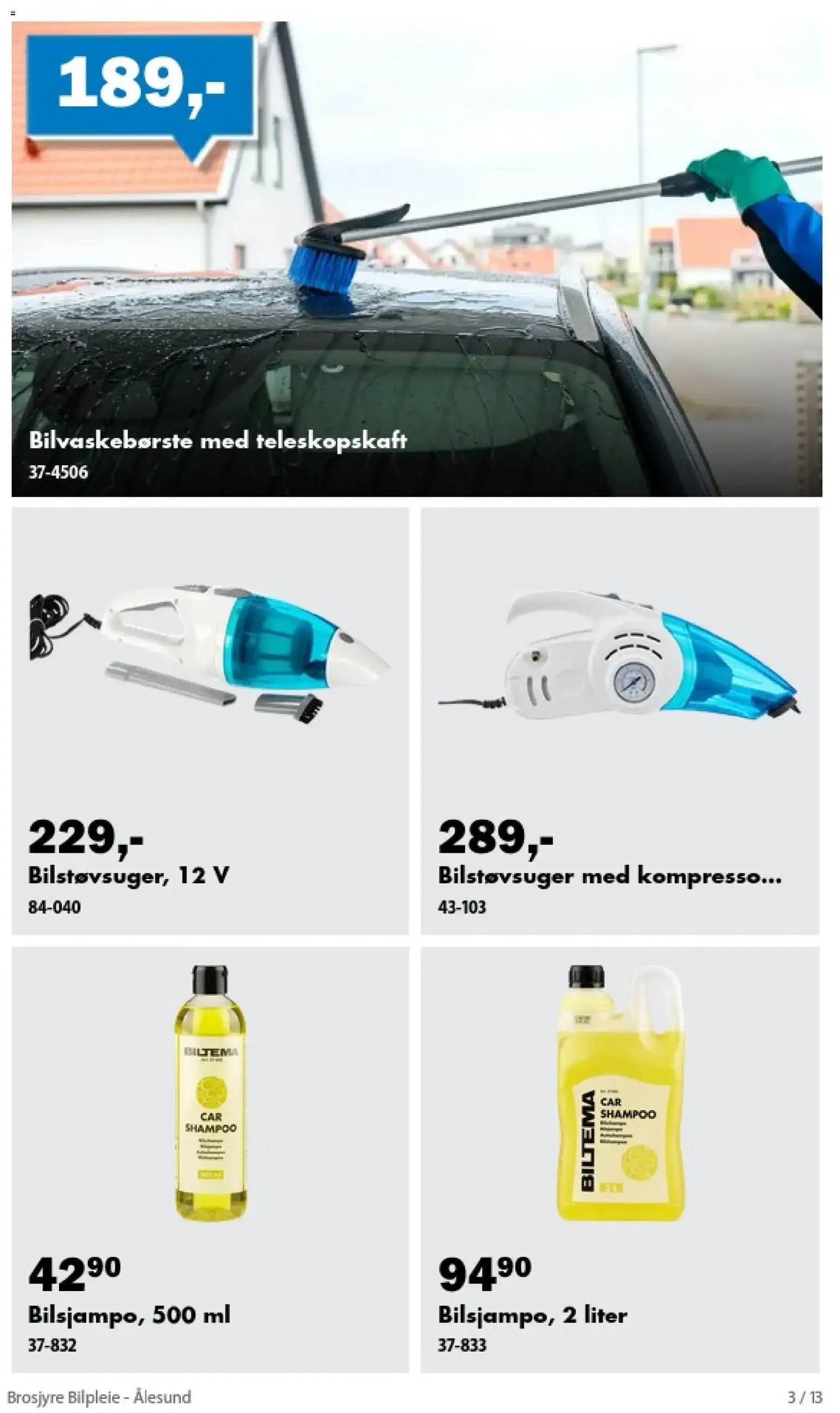 Biltema Brosjyre Bilpleie - National (01/07/2026 - 31/08/2026) - Kundeavis og tilbud fra 1. juli til 31. august 2026 - kundeavisside 3