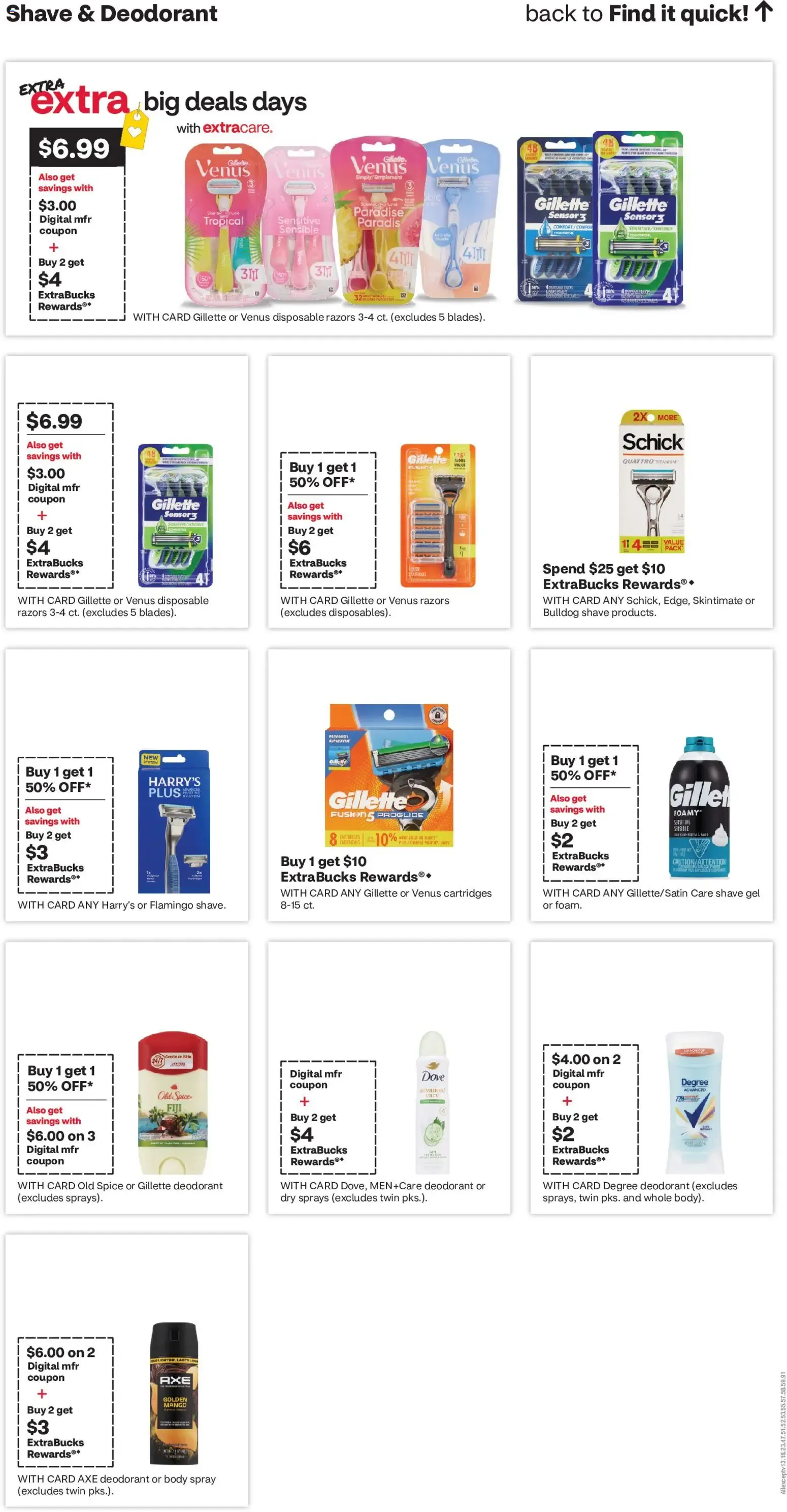 Weekly ad CVS: EXTRA extra big deals days with ExtraCare from September 27 to October 3 2026 - Page 16
