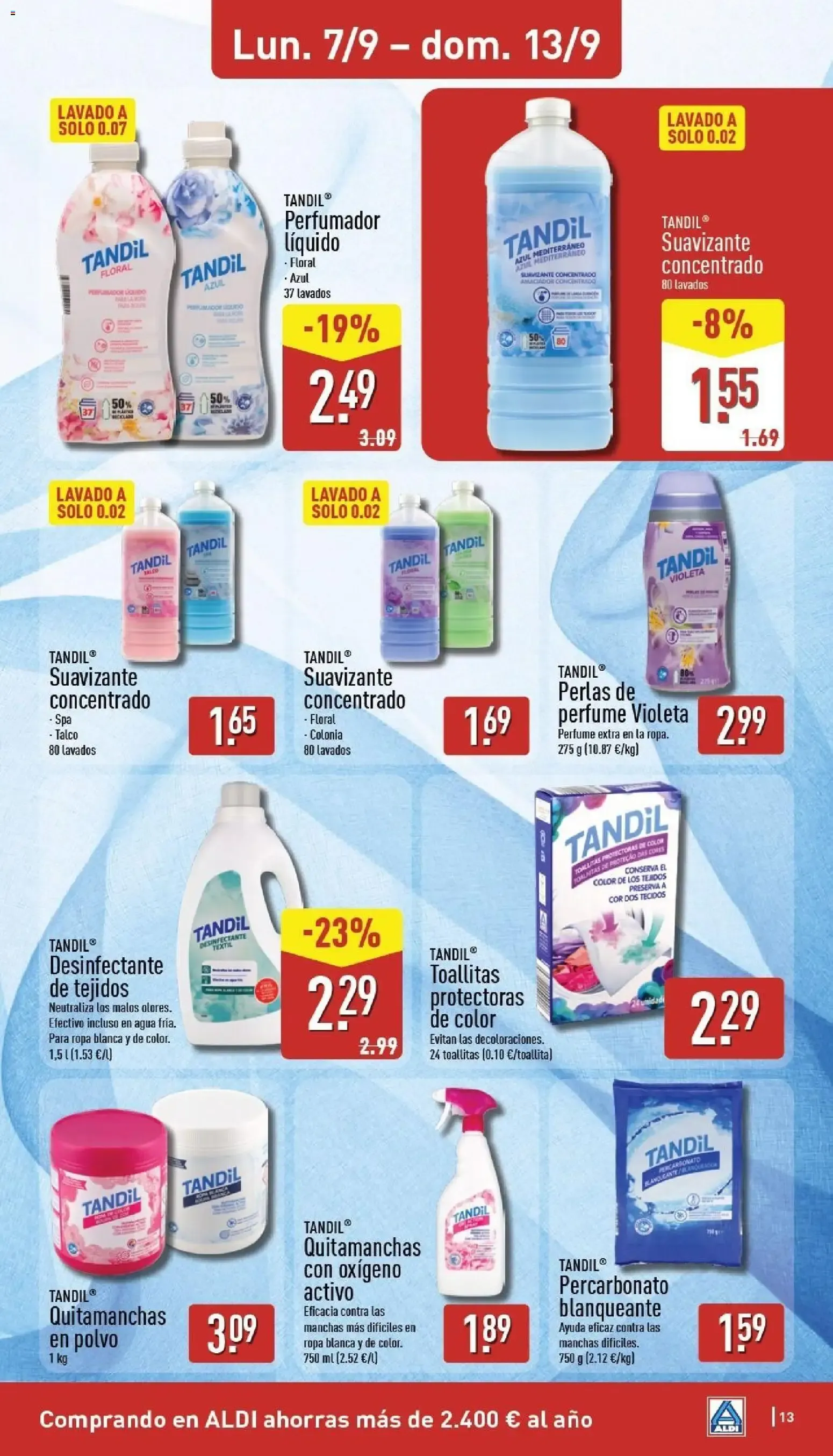 Catálogo de Aldi folleto Baleares del 07/09/2026 | Catálogo 7 de septiembre al 13 de septiembre 2026 - Página 13